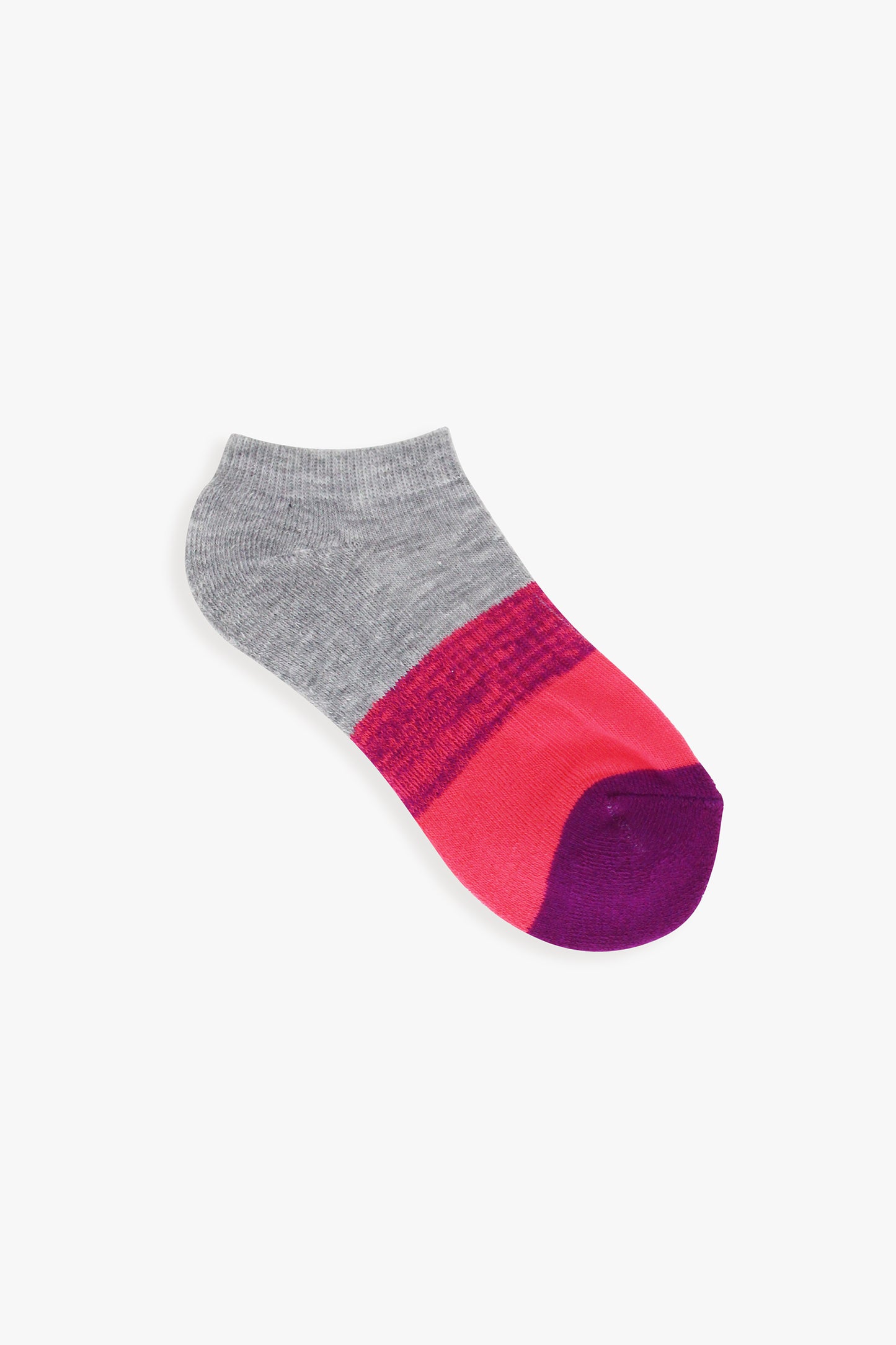 D&Co Girls 4Pk Athletic No Show Socks
