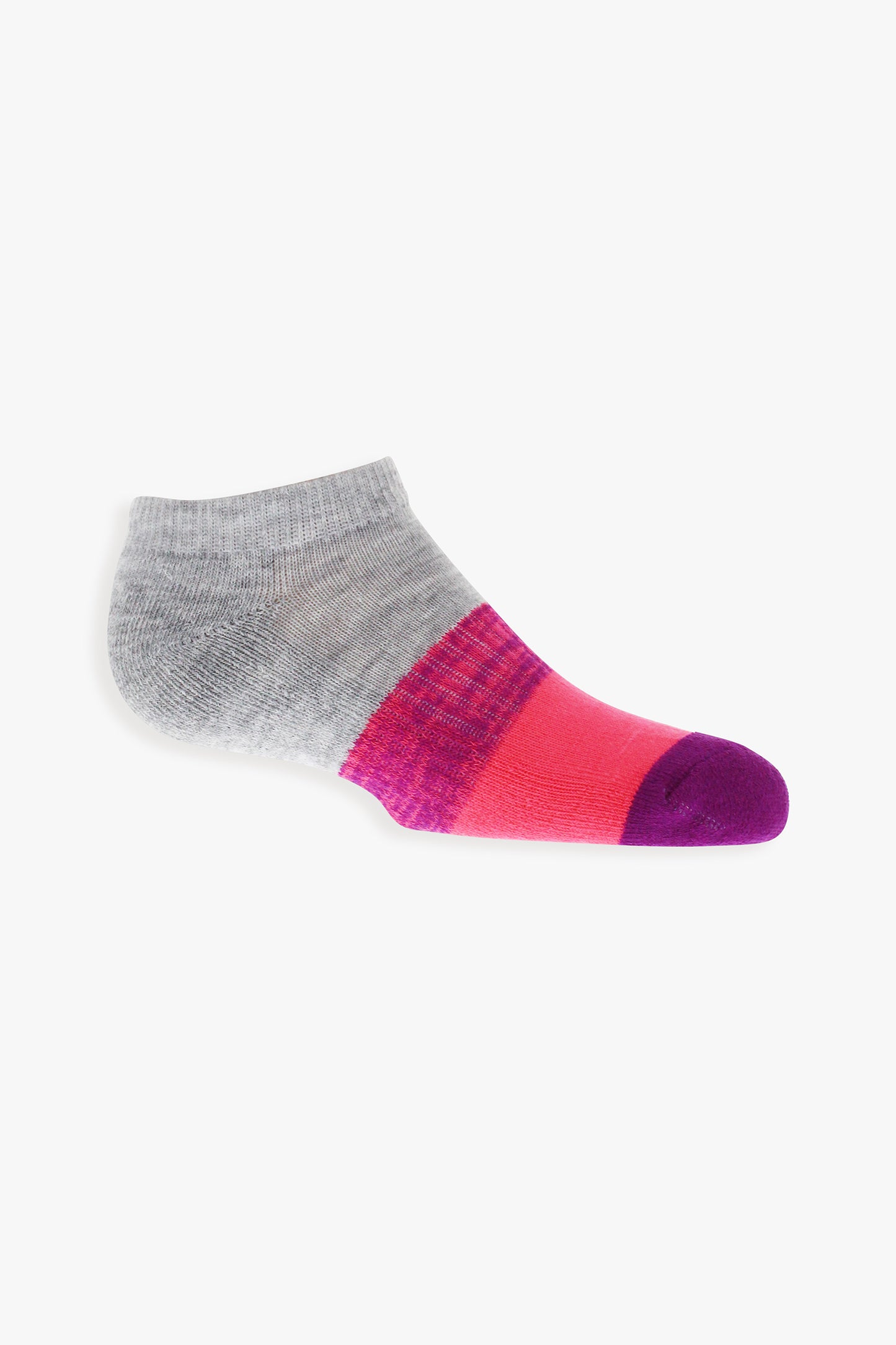 D&Co Girls 4Pk Athletic No Show Socks