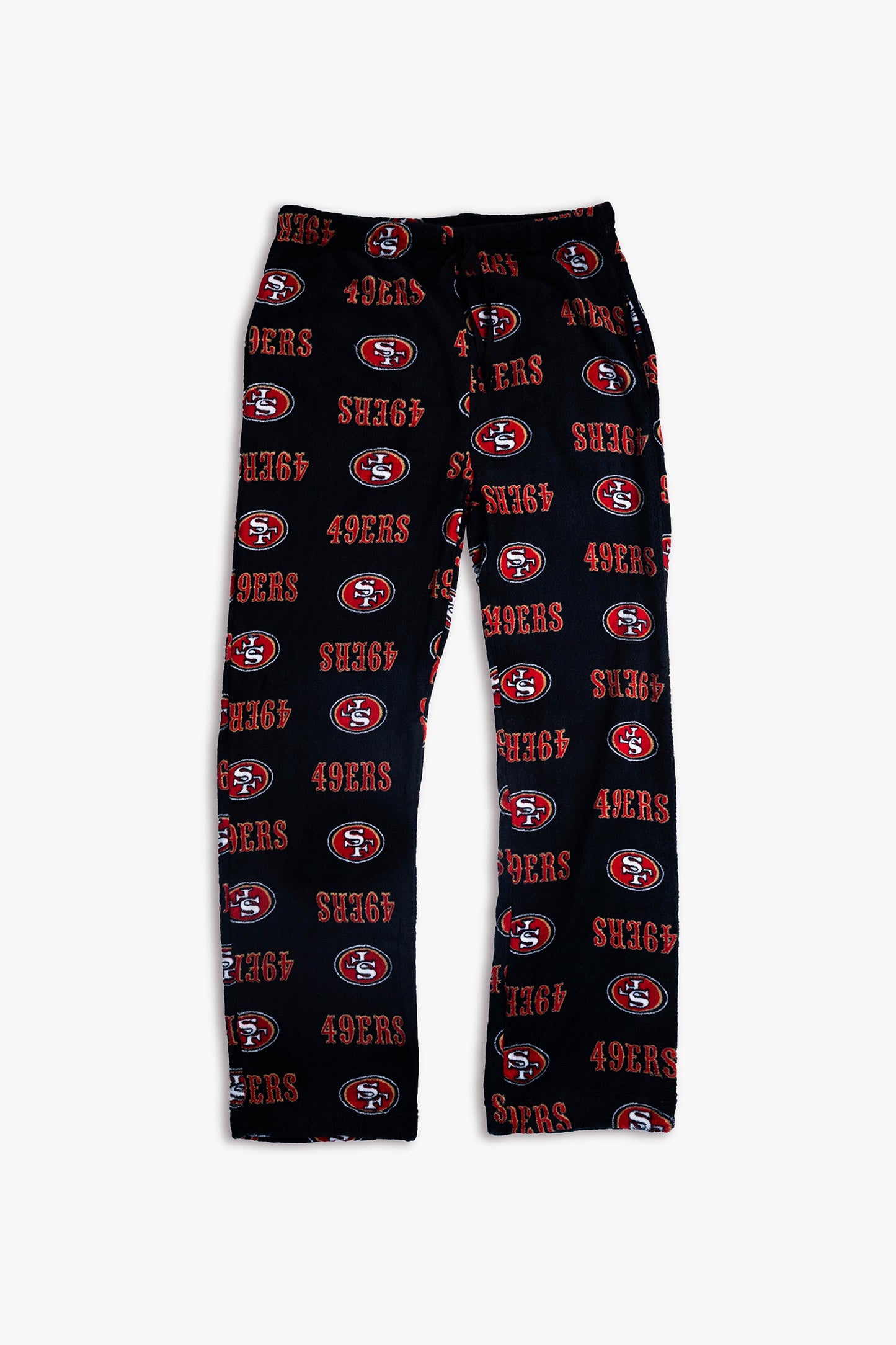 NFL San Francisco 49ers Men's Softie Coral Fleece Pajama Lounge Pants
