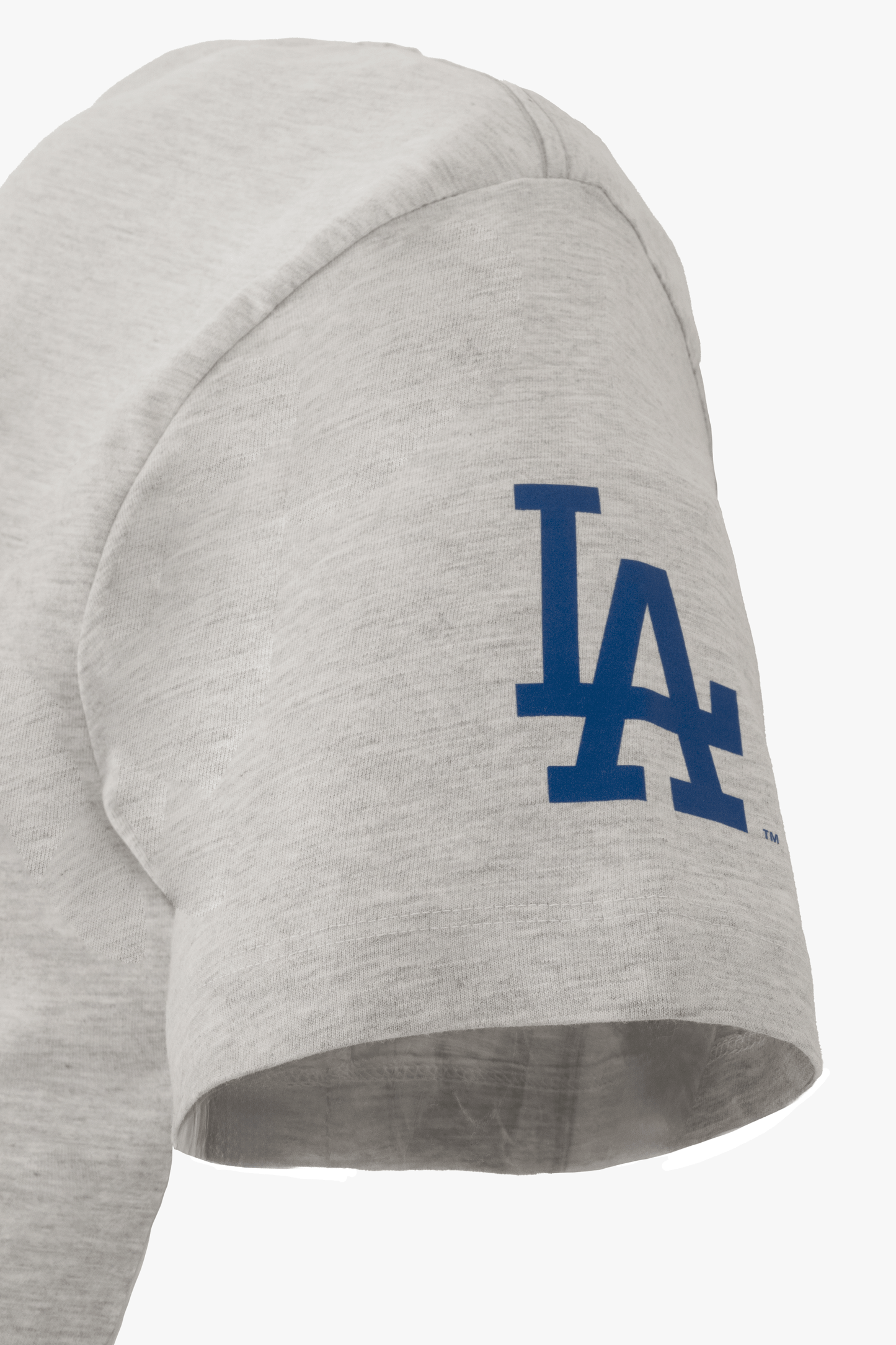MLB Los Angeles Dodgers Adult Cloud Heather Grey T-Shirt, 100% Cotton Tee, Men Women XS-2XL