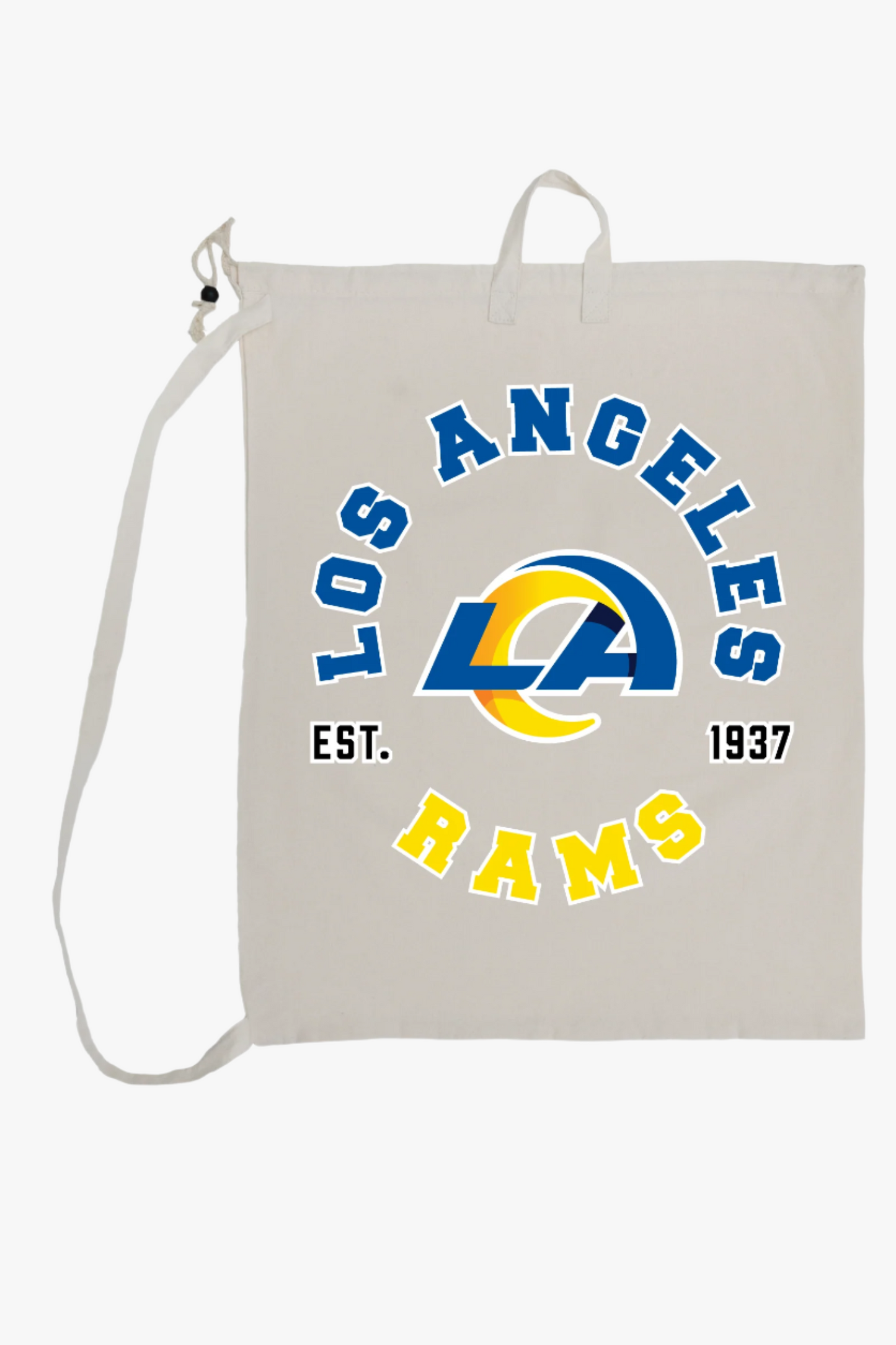 NFL Team Canvas Laundry Bag With Collegiate Sports Print (27"x21.5")