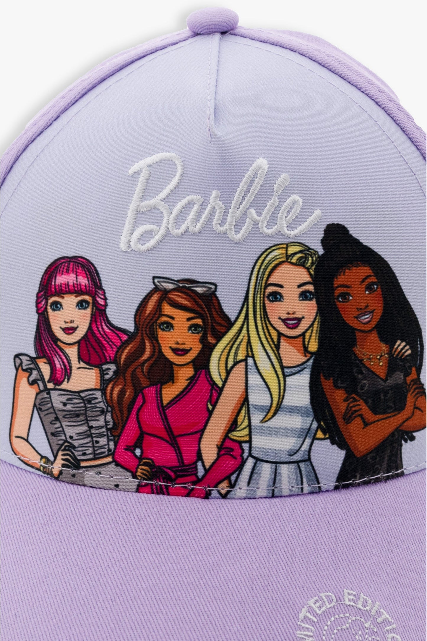 Gertex Barbie Youth Girls Baseball Cap Hat in Purple