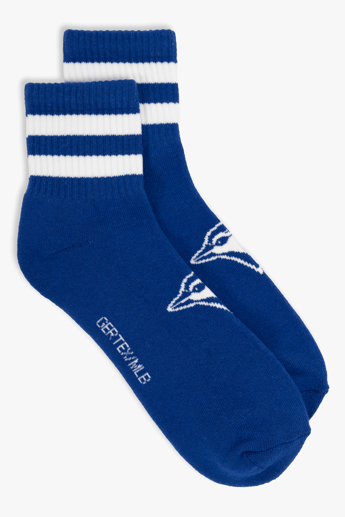 Toronto Blue Jays Men's Quarter Socks 3-Pack, MLB Athletic Ankle Socks, 6-12