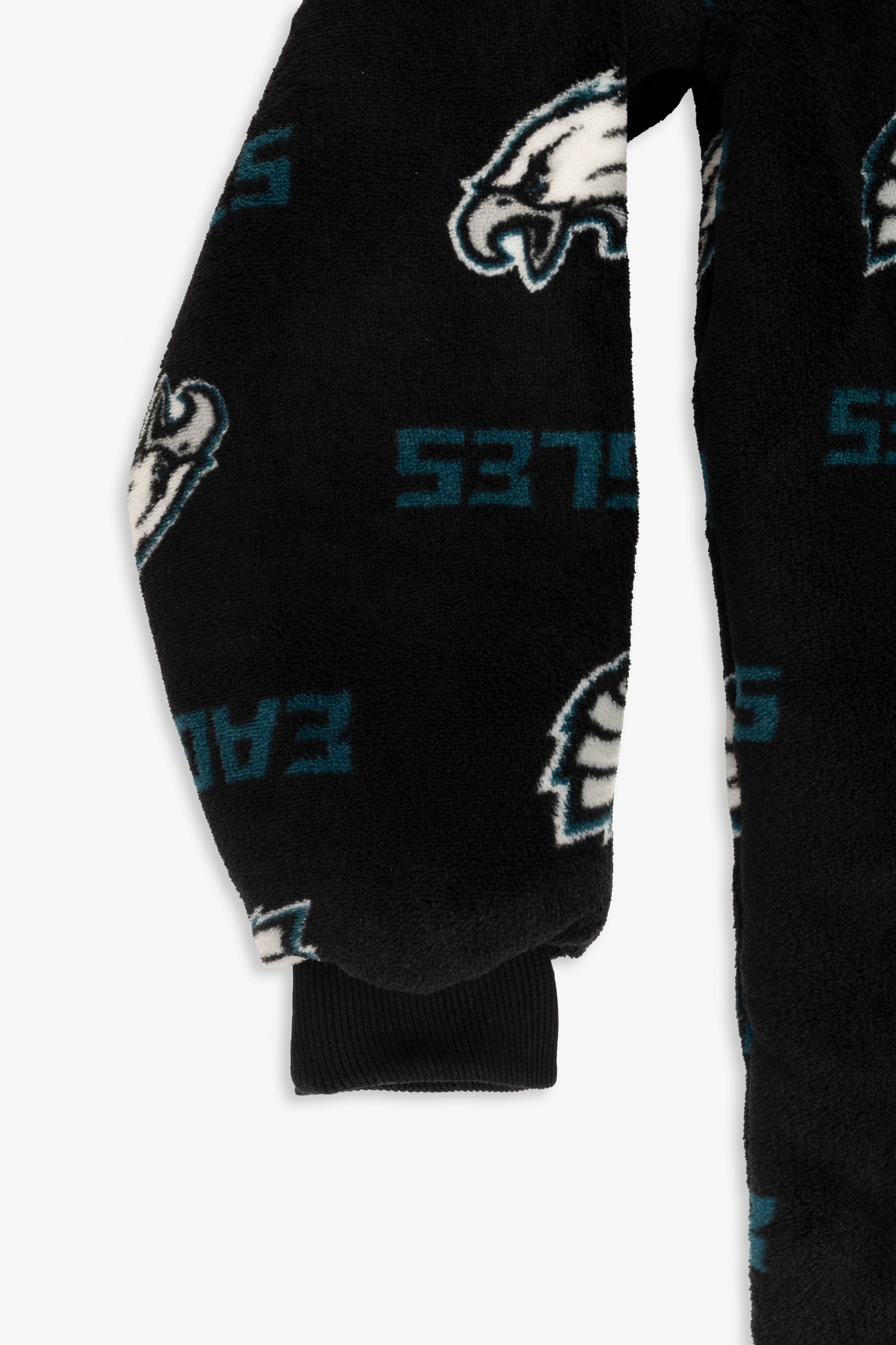 NFL Youth Philadelphia Eagles Coral Fleece Blanket Hoodie, Oversized Kids Wearable Blanket, Sherpa Lined, S/M-L/XL