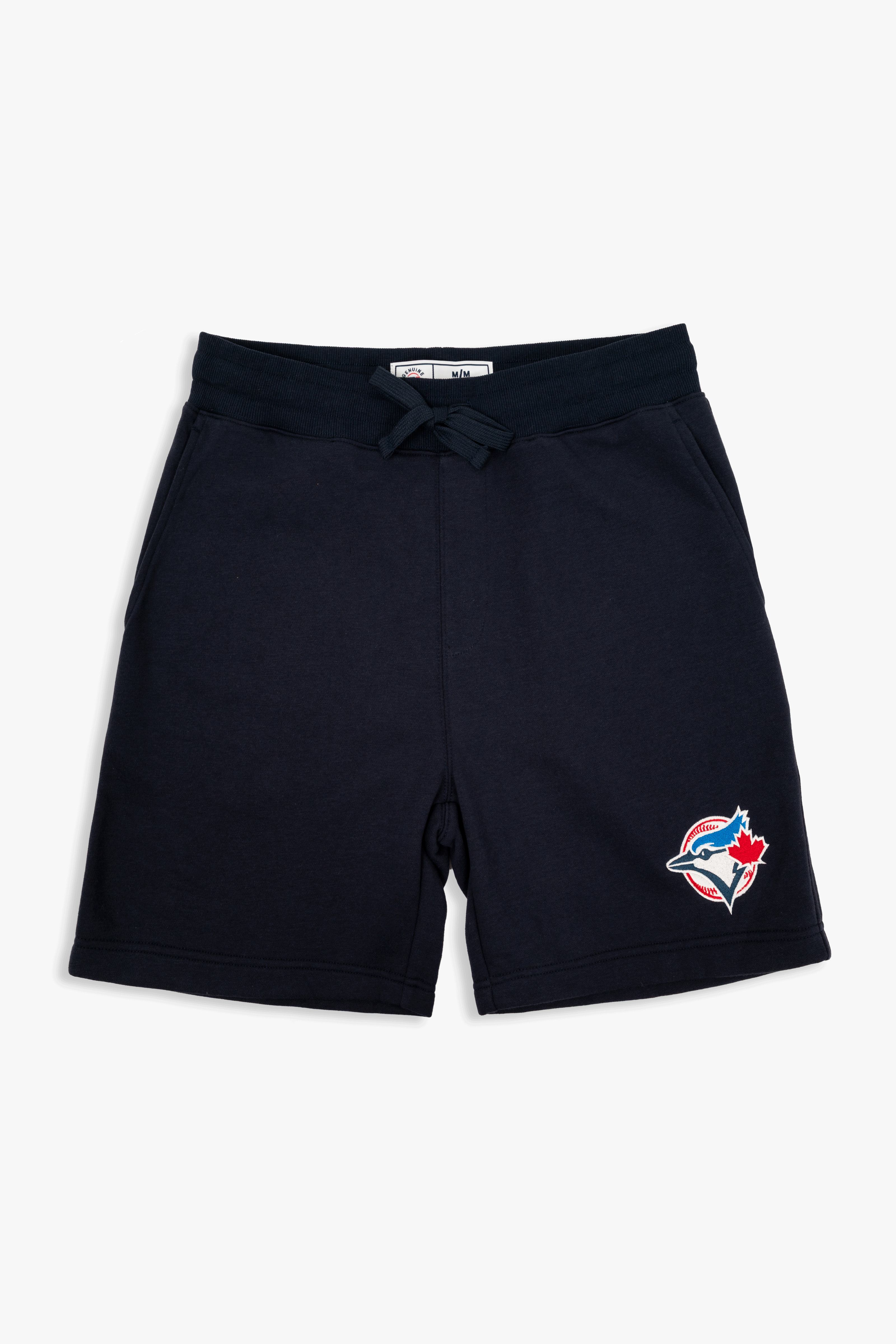 Toronto Blue Jays French Terry Adult Shorts, MLB Embroidered Logo Sweat Shorts, XS-XXL