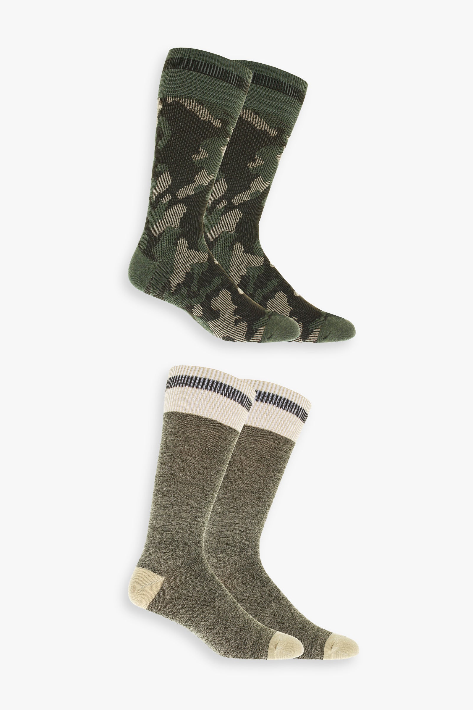 Great Northern Camouflage Men's Winter Boot Socks