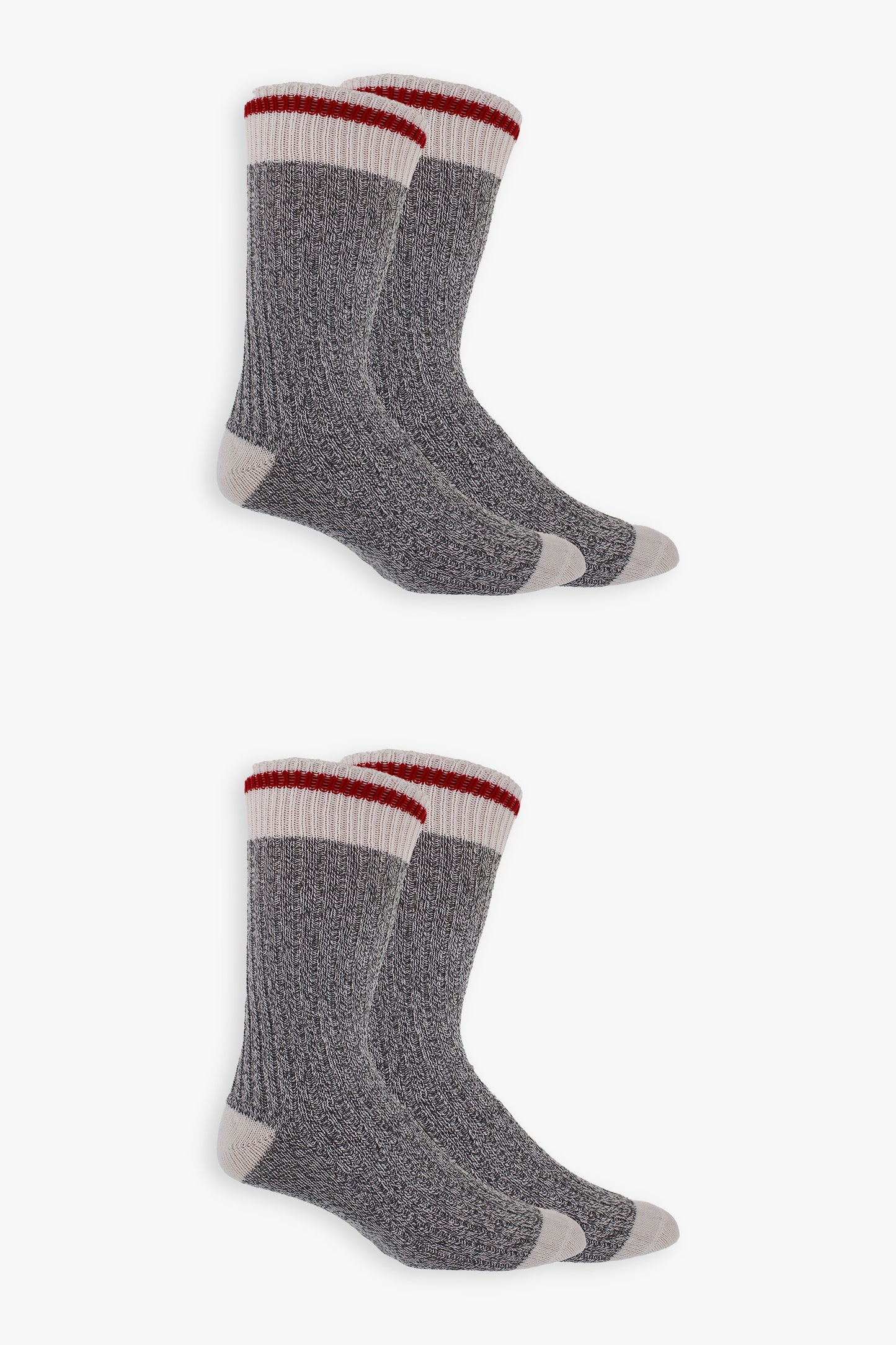 Great Northern Grey Men's Winter Boot Socks