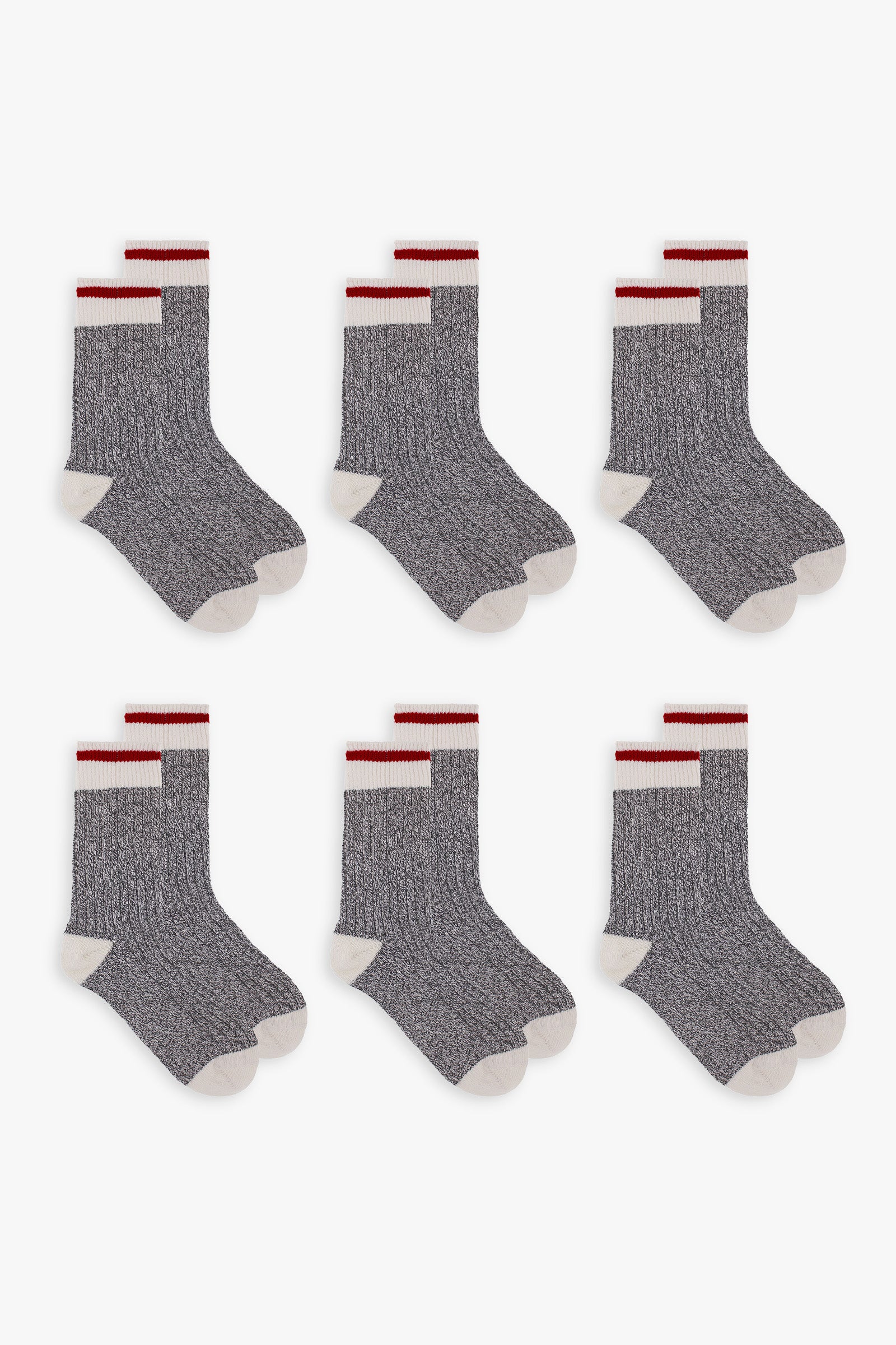 Great Northern Grey Men's Winter Boot Socks