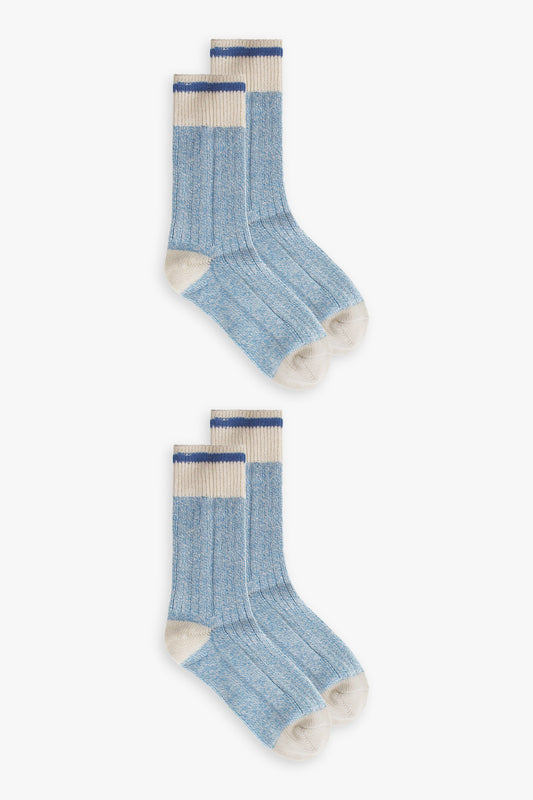 Great Northern Blue Ladies Multipack Boot Socks