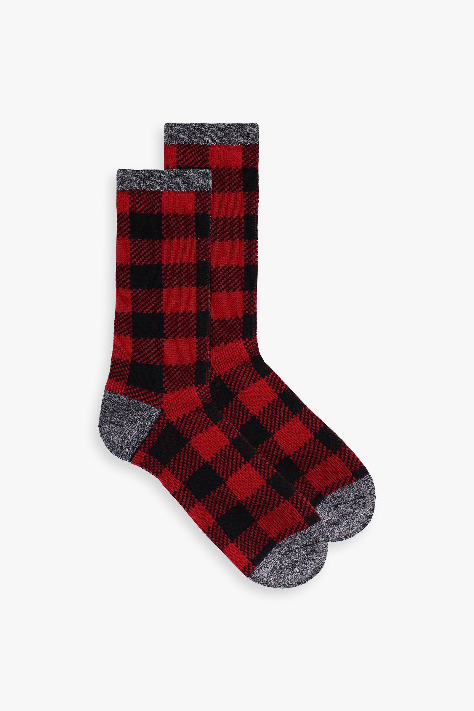 Great Northern Men's Float Free Plaid Crew Socks