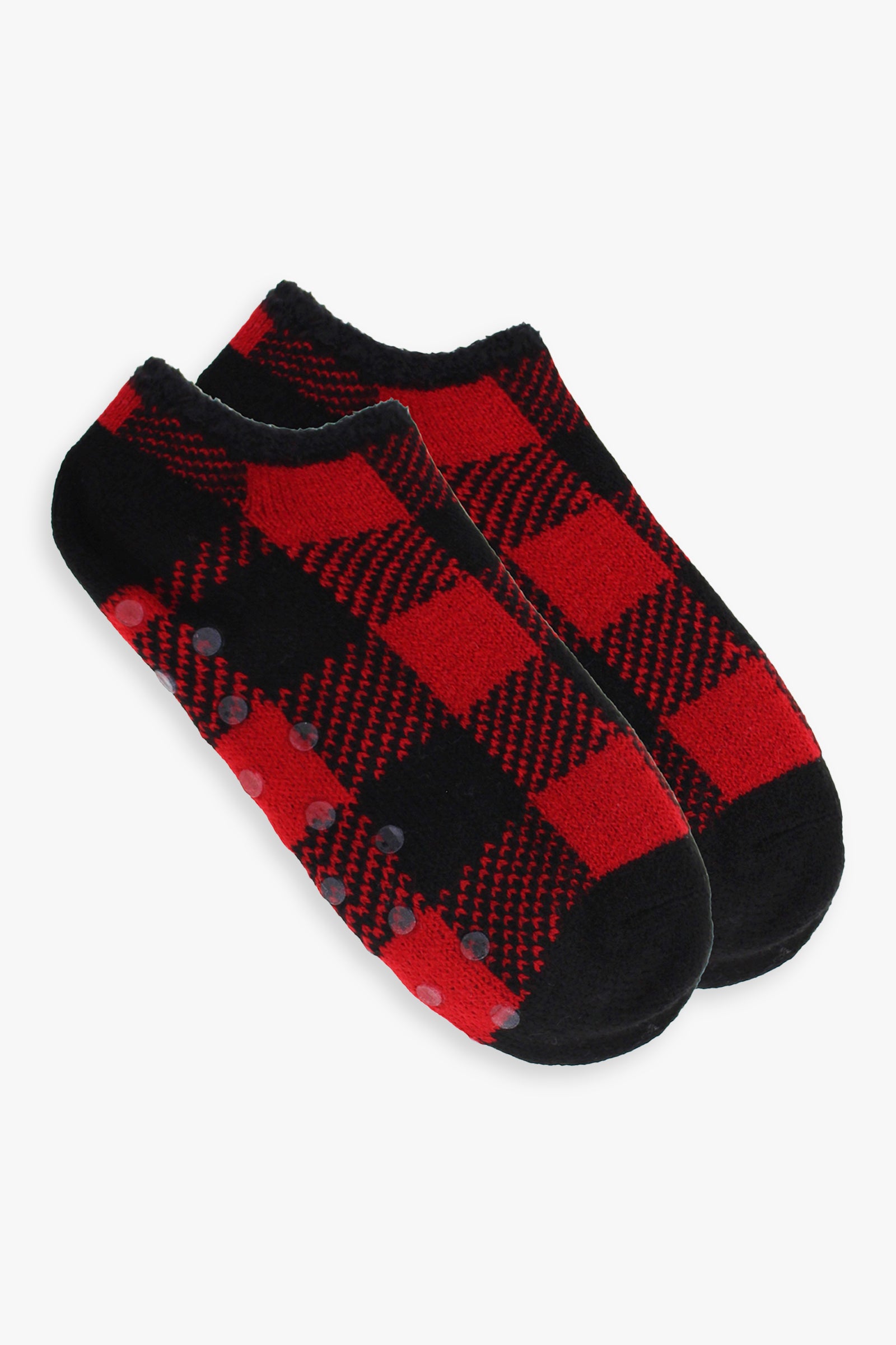 Great Northern Ladies Double Layer No Show Socks With Non-Skid