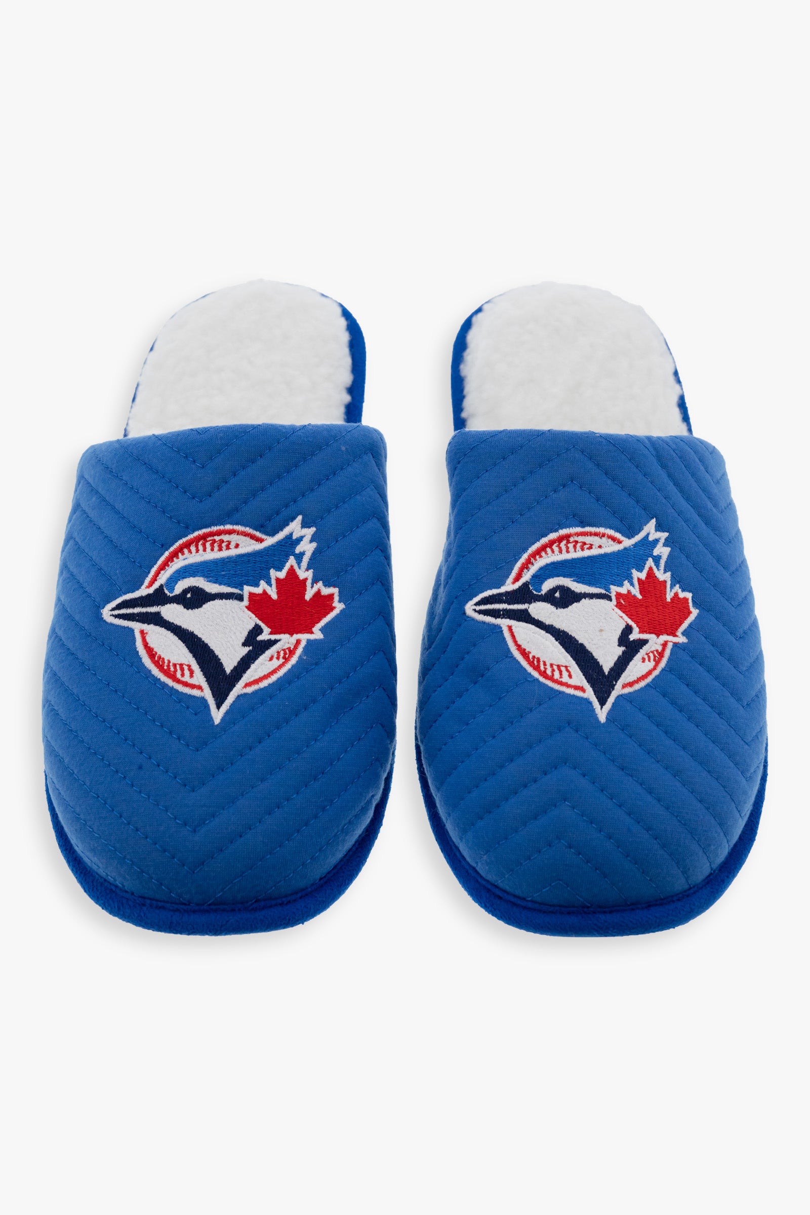 Gertex MLB Toronto Blue Jays Men's Winter Fuzzy Home Slippers