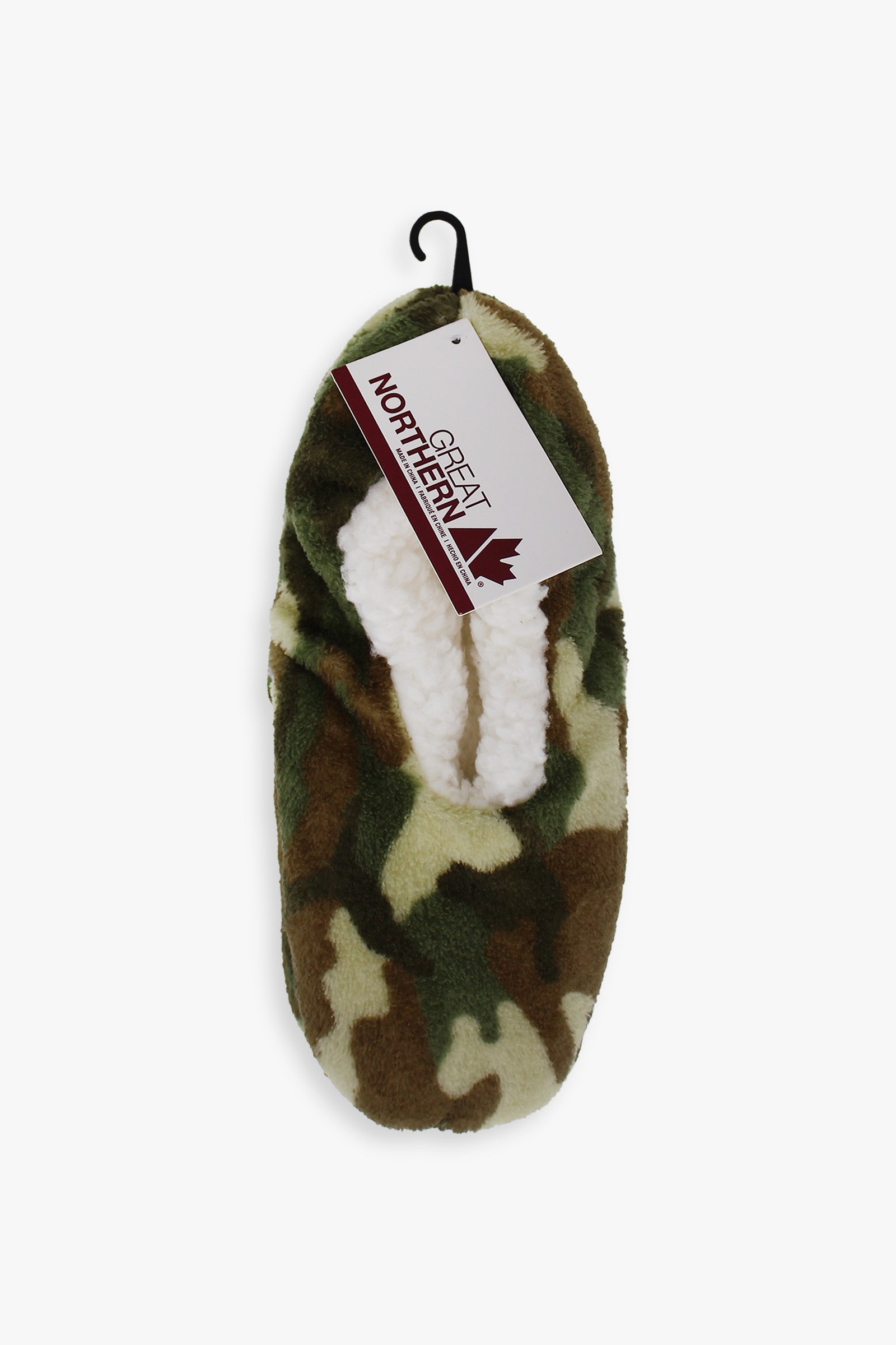 Great Northern Ladies Camouflage Ballerina Slippers