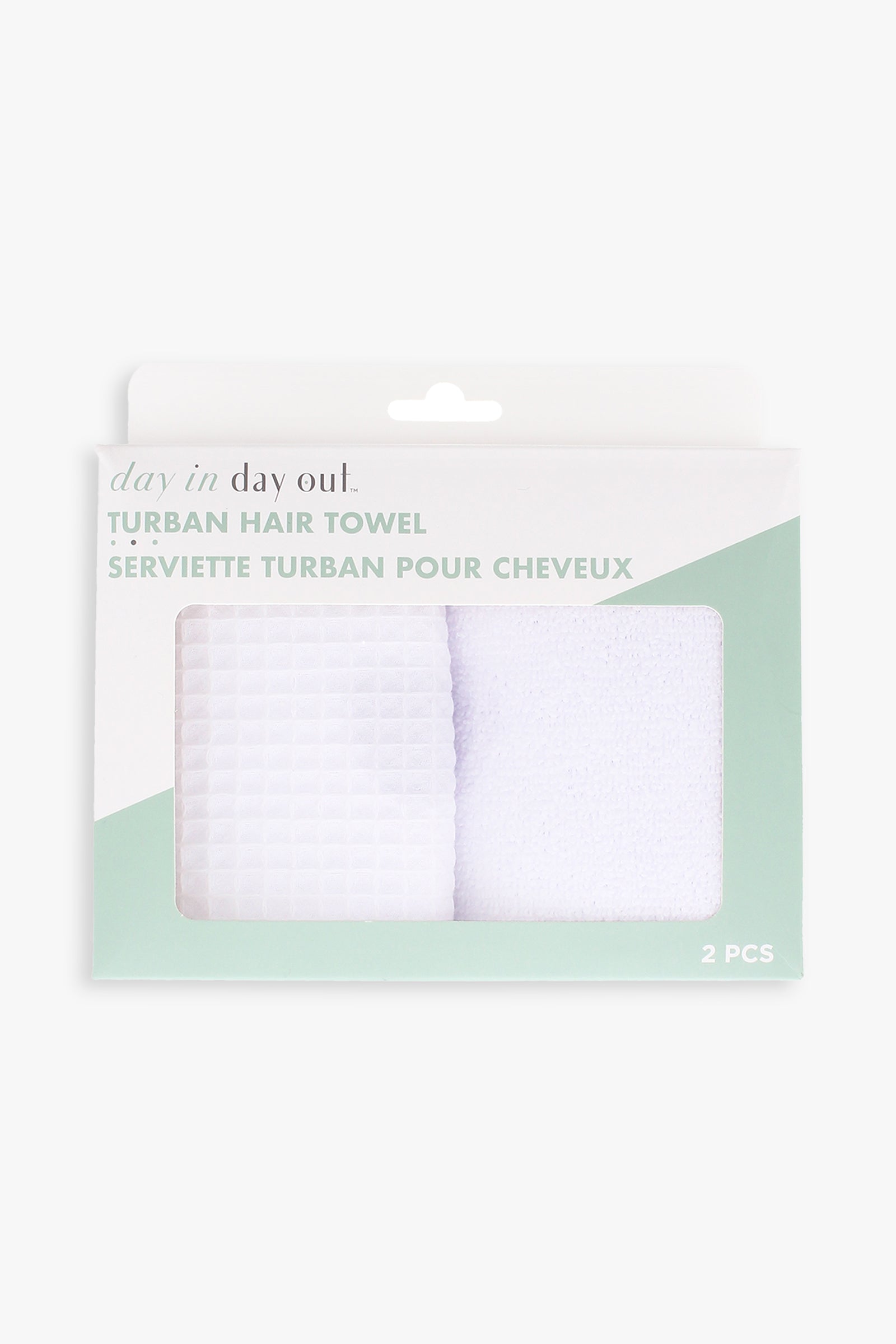 2-Pack Terry Turban Hair Towel