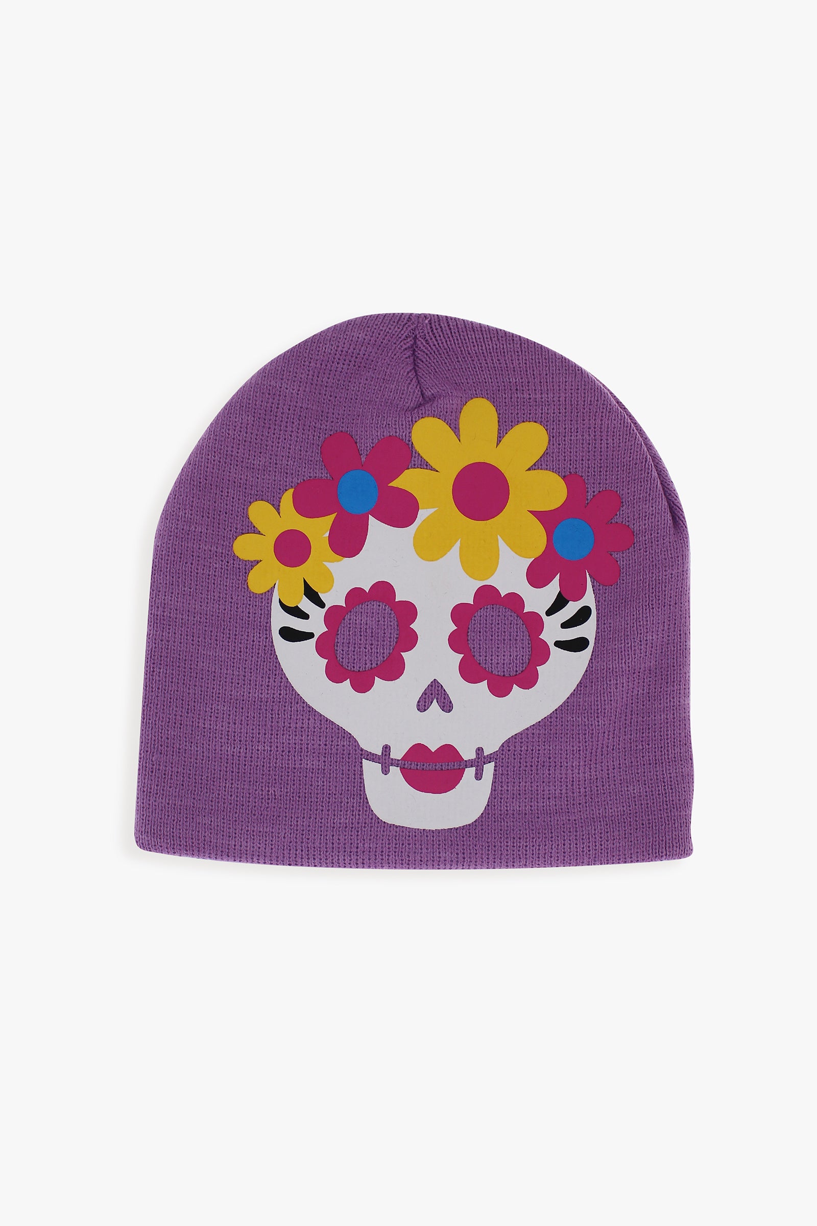 Day of The Dead and Halloween Unisex Adult Beanie