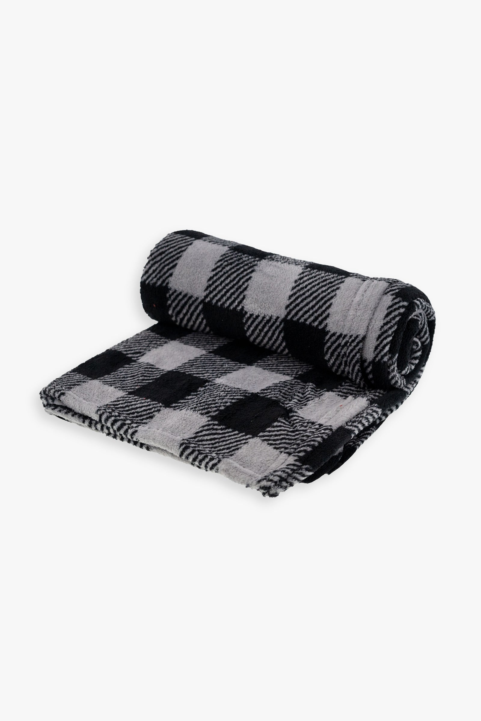 Great Northern Buffalo Plaid Fleece Throw (120X150cm)