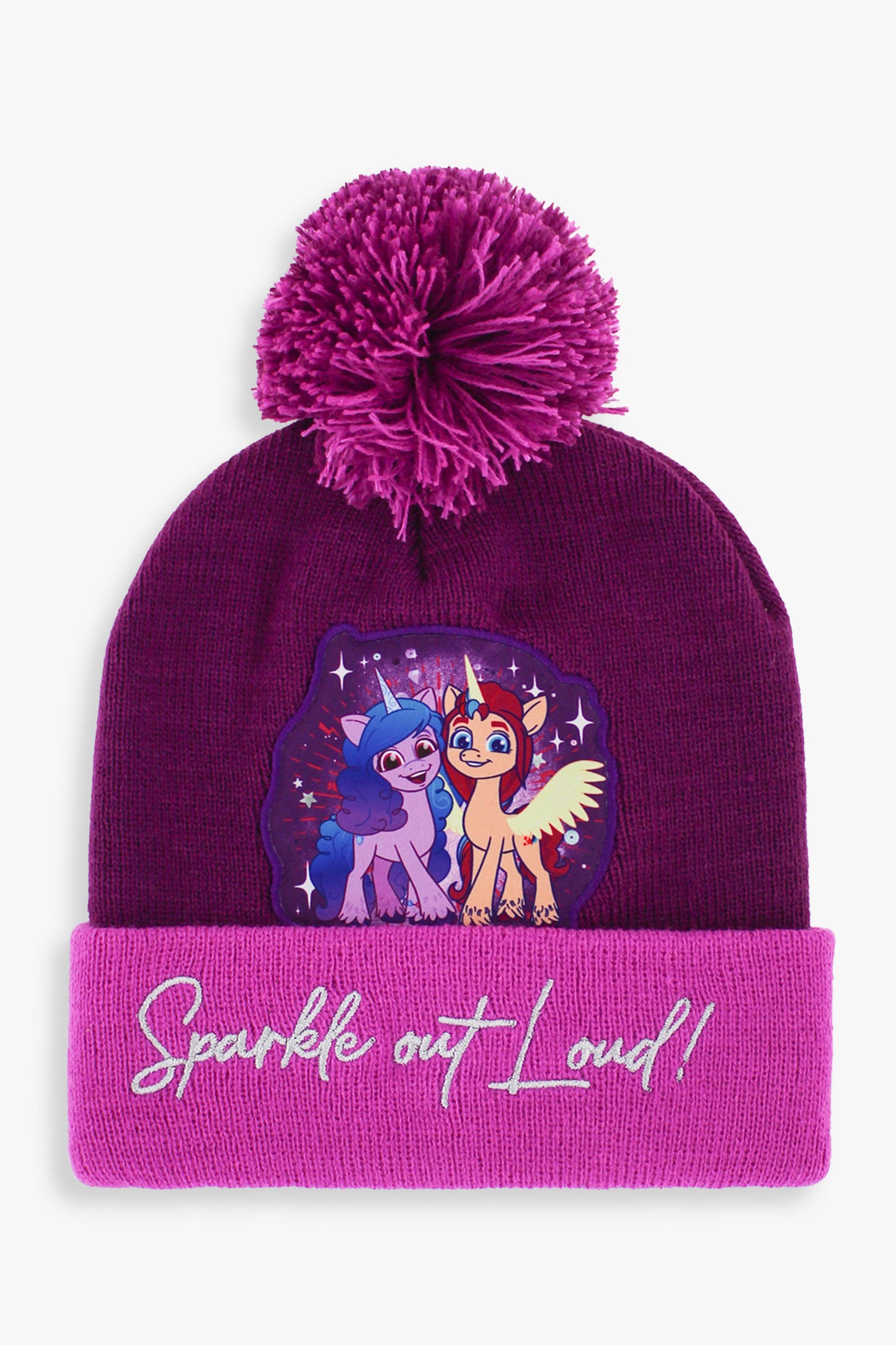 Gertex My Little Pony Girls Winter Toque with Pom-pom | Size 4-6X