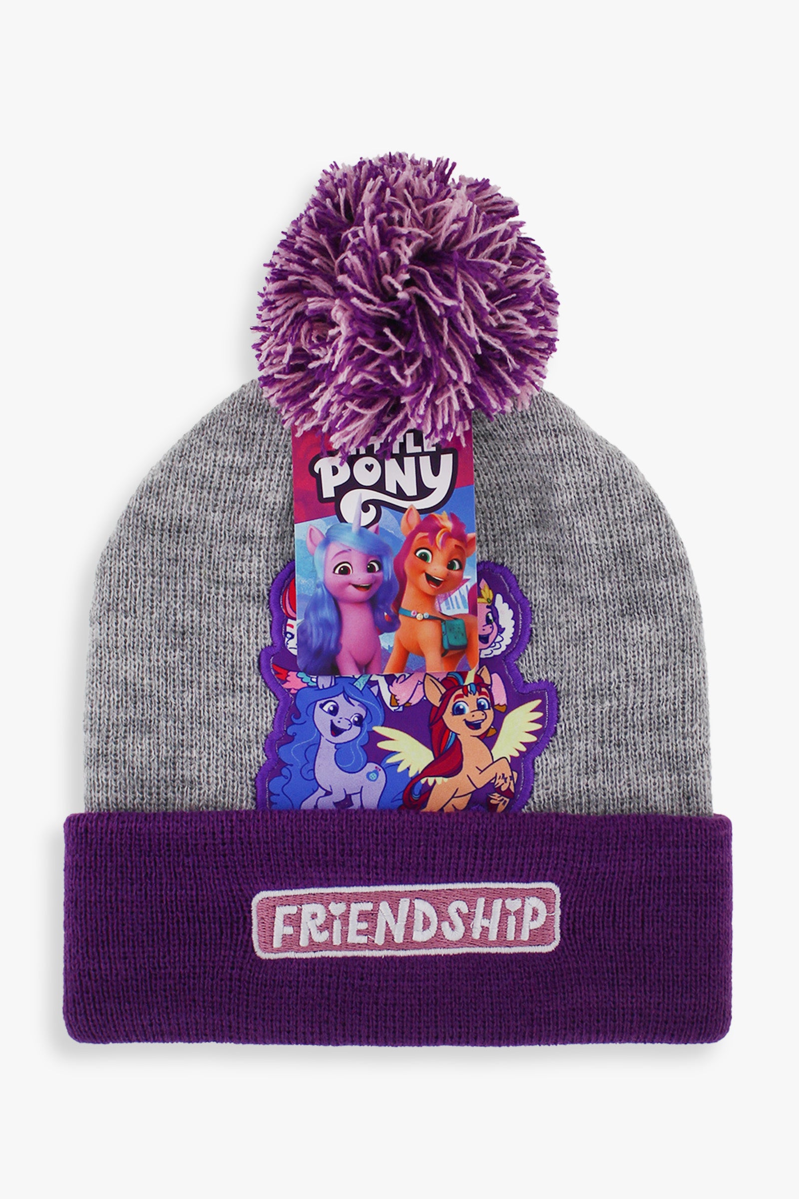 Gertex My Little Pony Girls Winter Toque with Pom-pom | Size 4-6X