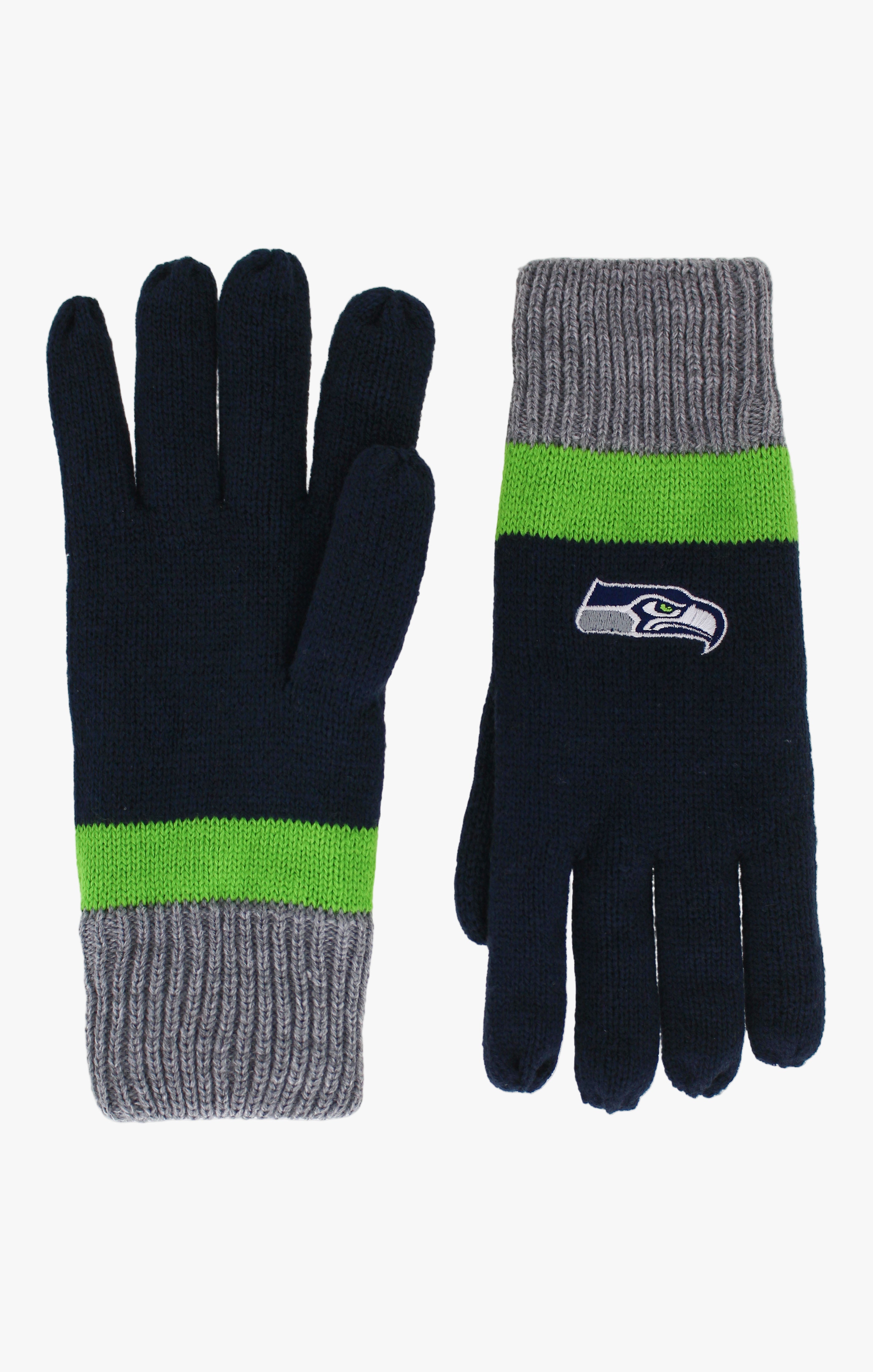 NFL Seattle Seahawks Men's Lined Winter Cold Weather Gloves