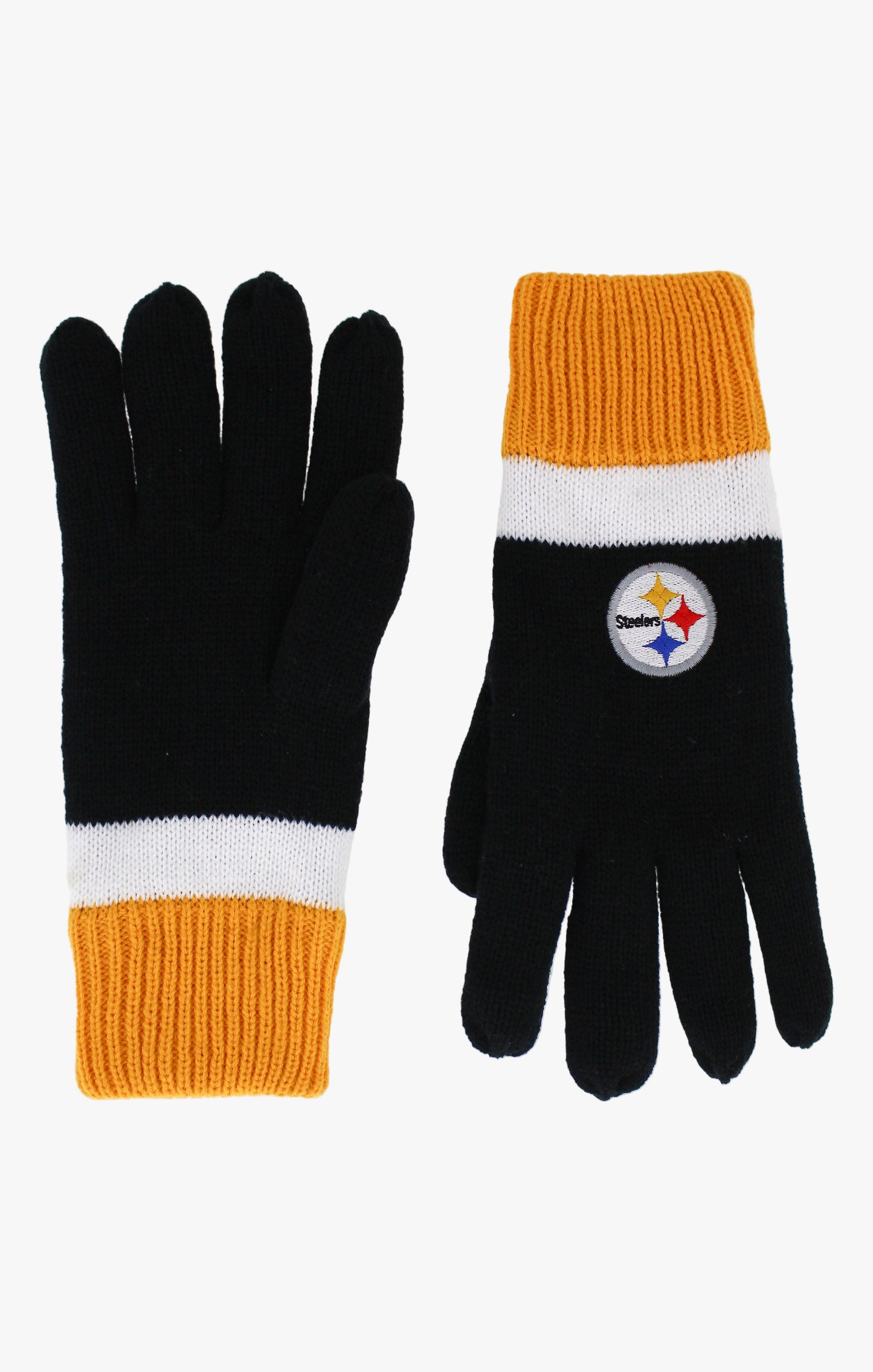NFL Pittsburgh Steelers Men's Lined Winter Cold Weather Gloves