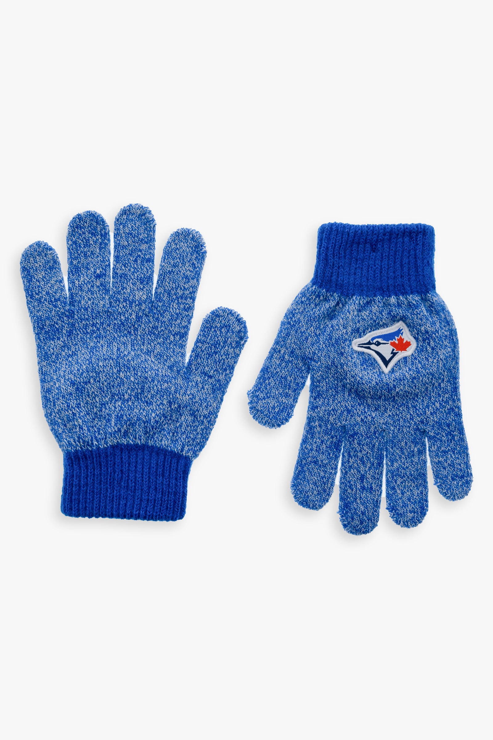 Gertex Toronto Blue Jays Youth Boys Winter Hat and Glove Set