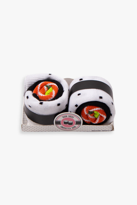 Sushi Roll-Up Novelty Ladies Socks