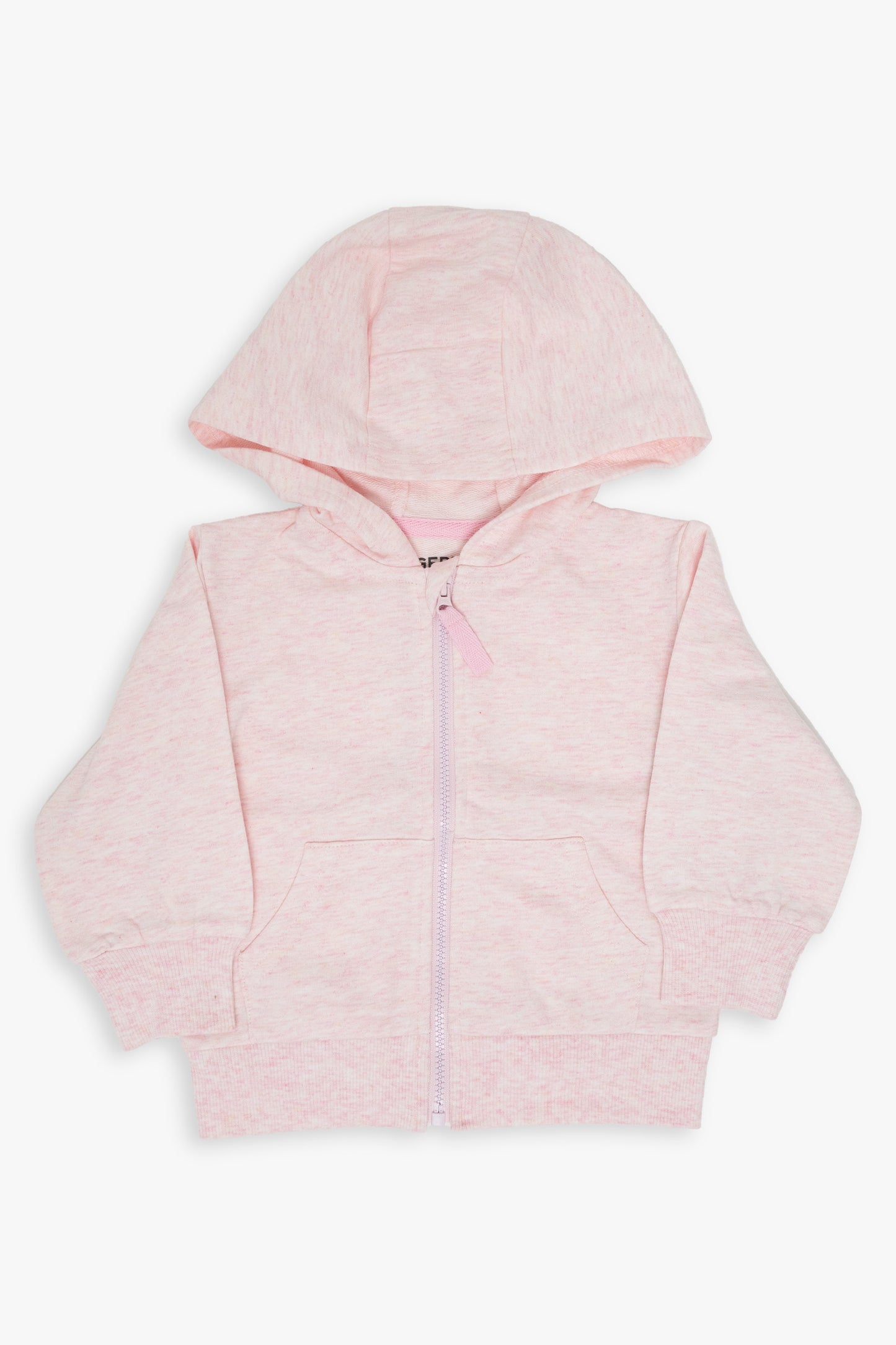 Snugabye Pink Baby French Terry Hoodie