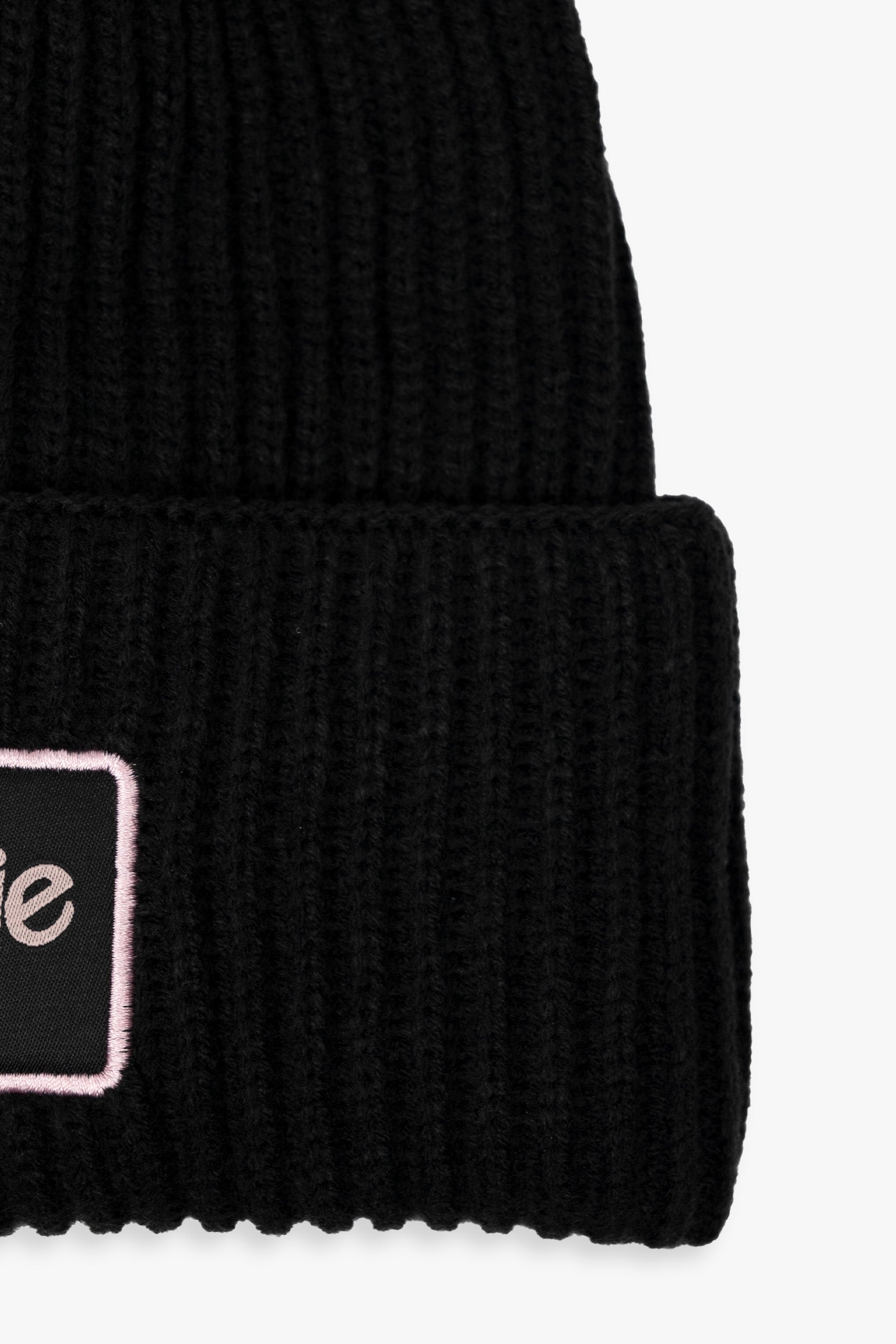 Gertex Barbie Ladies Oversized Cuff Beanie Featuring a Woven Patch