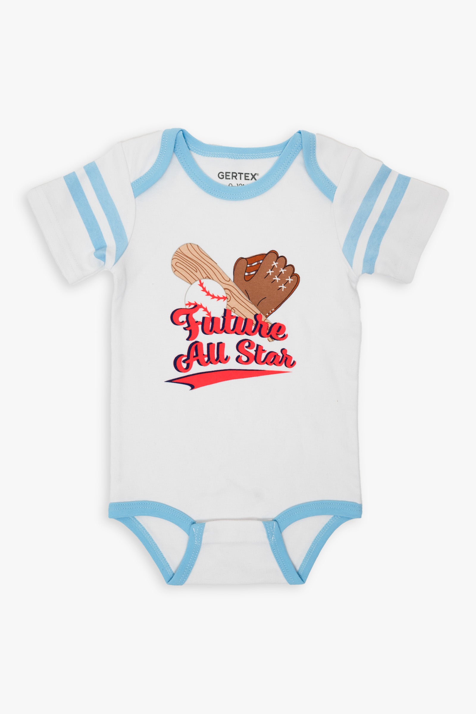 Snugabye Baby 5-Piece Layette Baseball Sport Layette Set