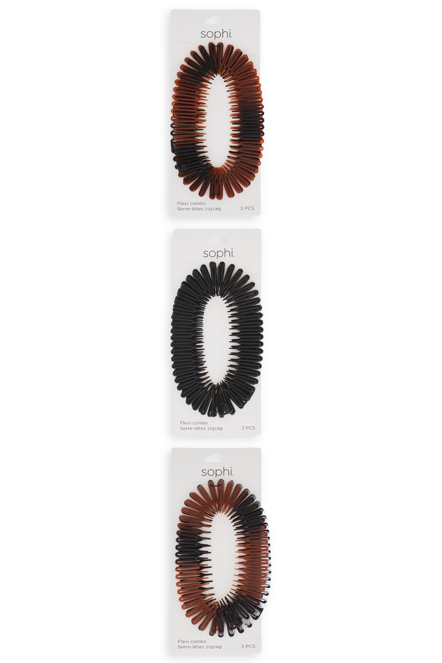 Headband Flex Combs Hair Accessory Bundle