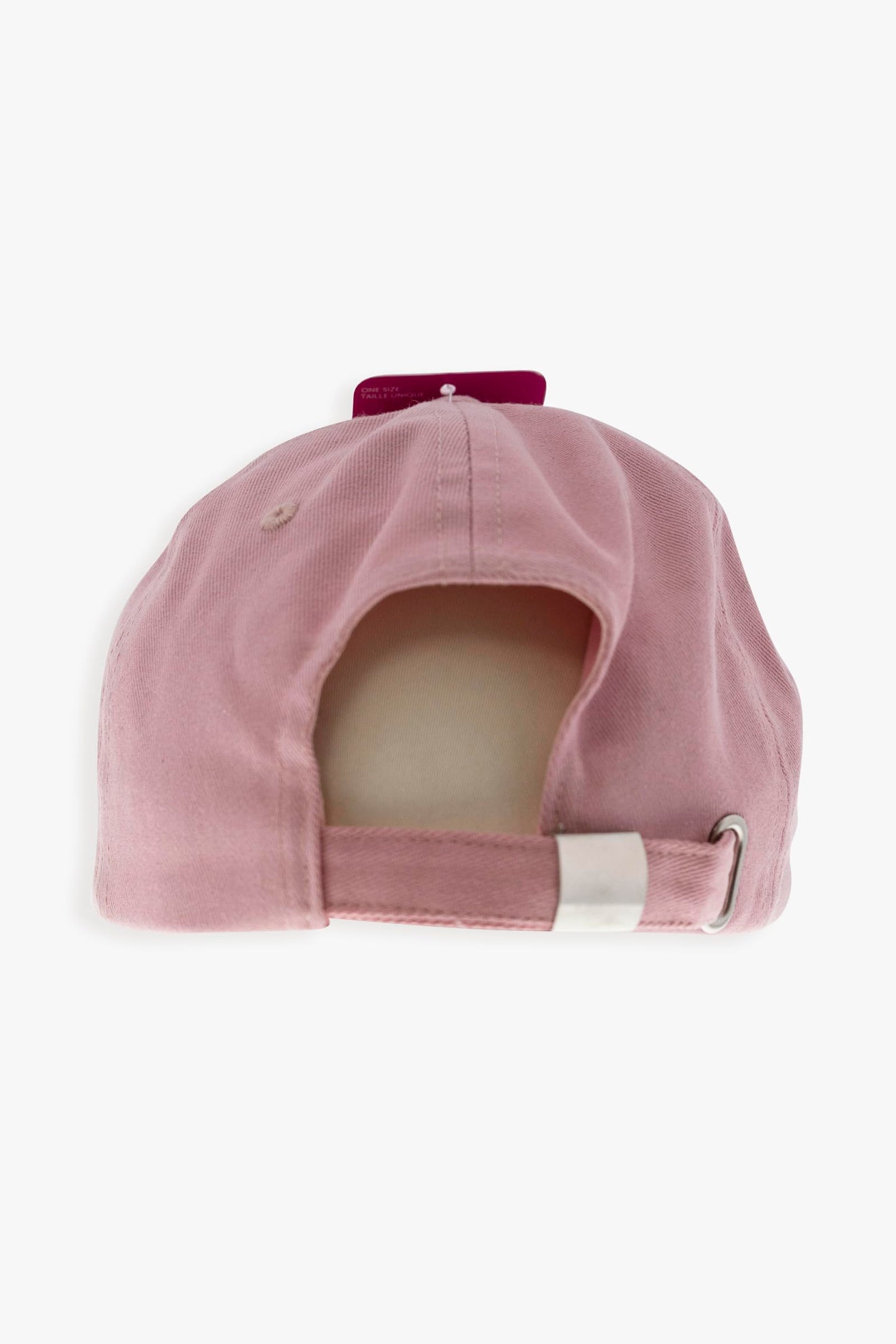 Ladies Barbie Pink Baseball Cap Hat with 3D Embroidery Logo