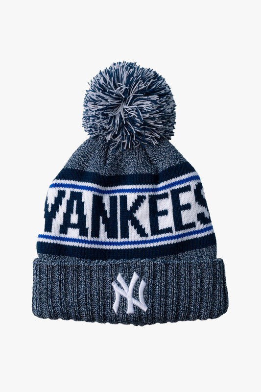 MLB New York Yankees Adult Heavy Knit Pom Toque Beanie