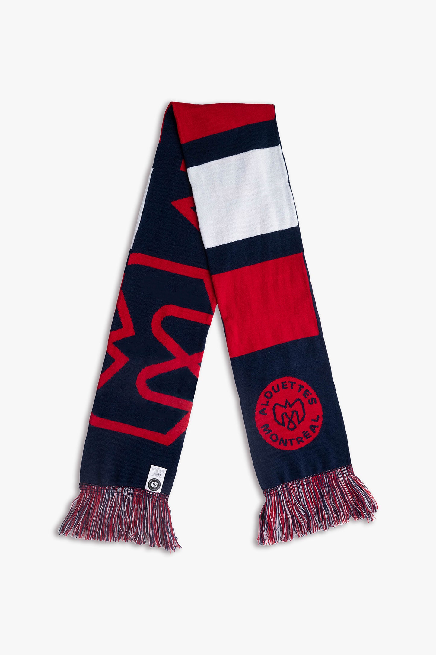 CFL Montreal Alouettes Canadian Football League Adult Fan Scarf for Cold Weather | 150cm x 18cm