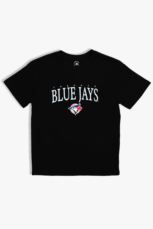 Toronto Blue Jays T-Shirt MLB Adult Cloud Wash Tee, Unisex XS-XXL, Black, White, Heather Grey