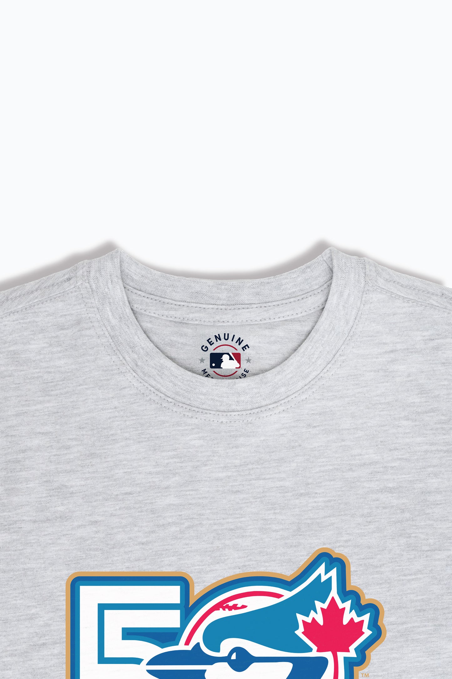 50th Anniversary Toronto Blue Jays Baby/Toddler T-Shirt, Soft Cloud Wash Combed Cotton, 6M-4T