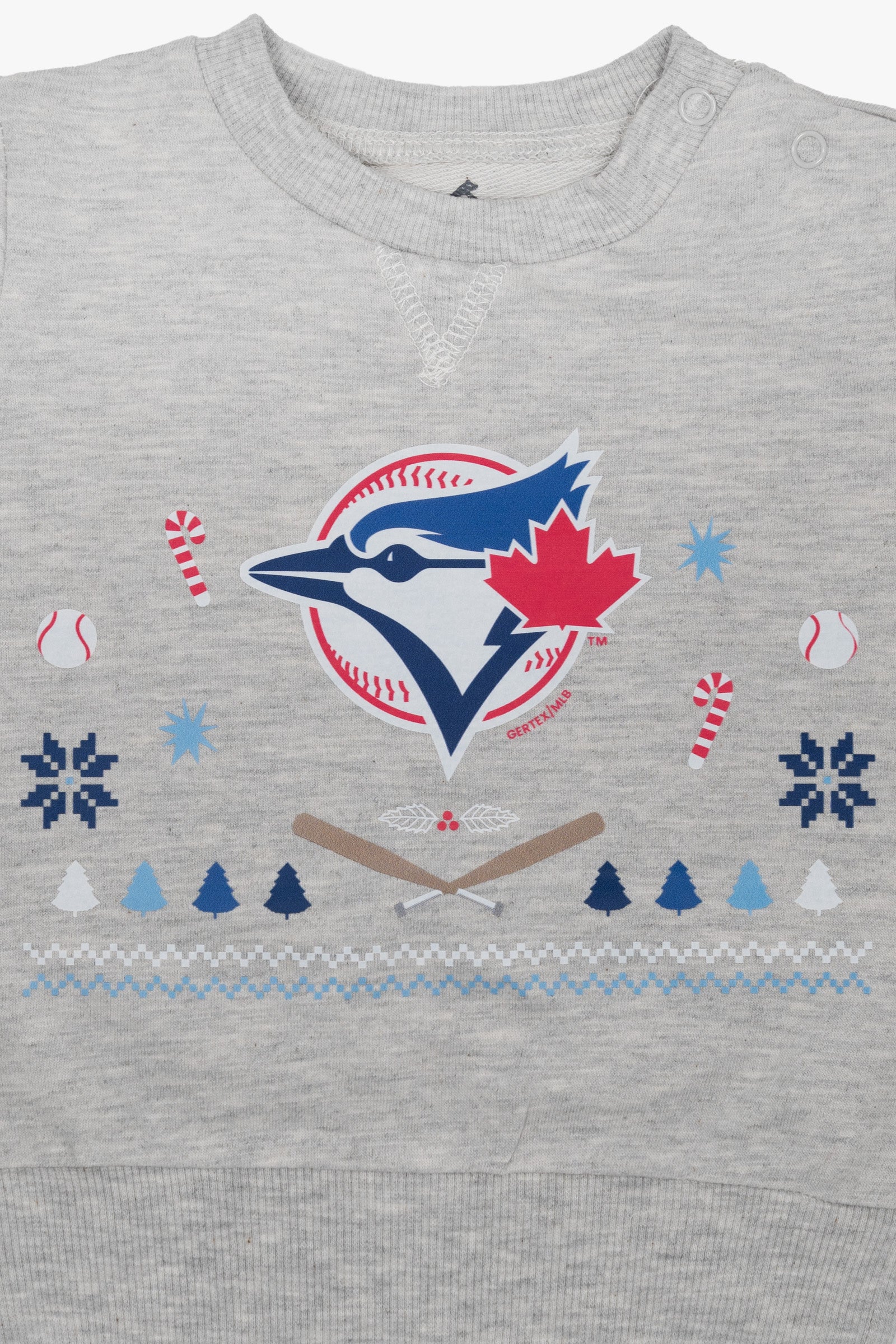 Gertex MLB Toronto Blue Jays Baby Ugly Holiday Sweater