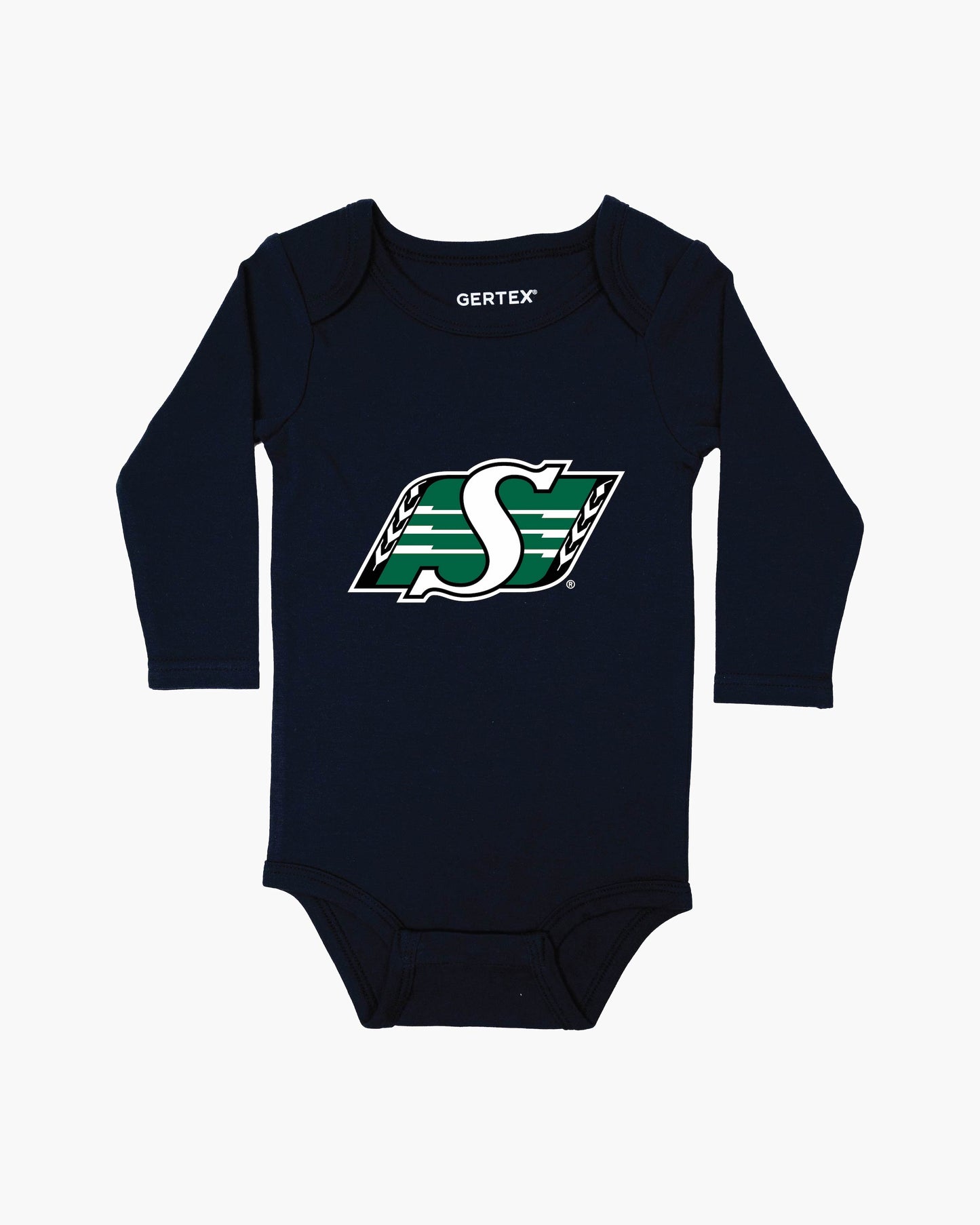 CFL Team Navy Organic Baby Long Sleeve Bodysuit