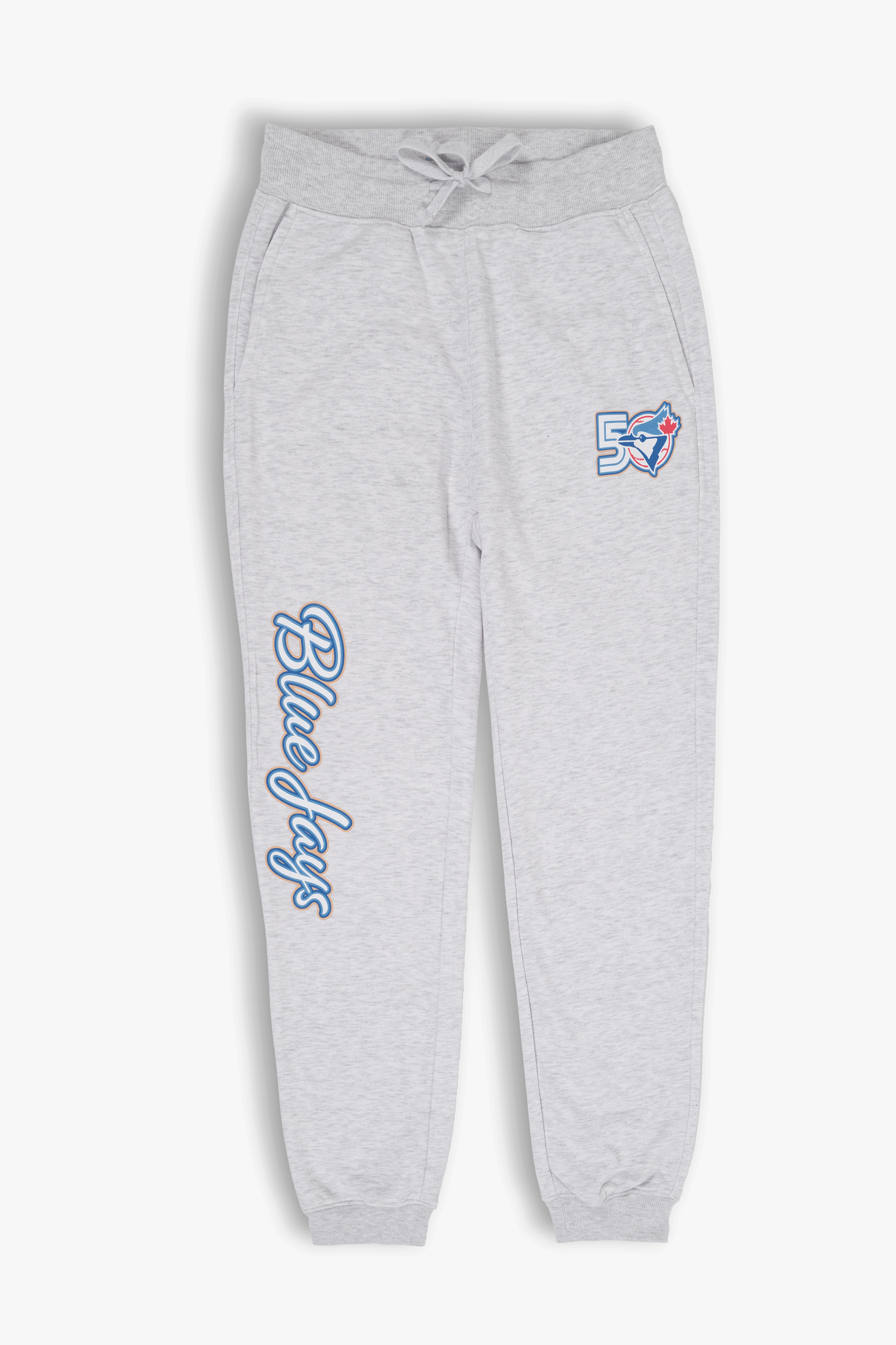 MLB Toronto Blue Jays 50th Anniversary Men's Women's Black French Terry Jogger Sweatpants