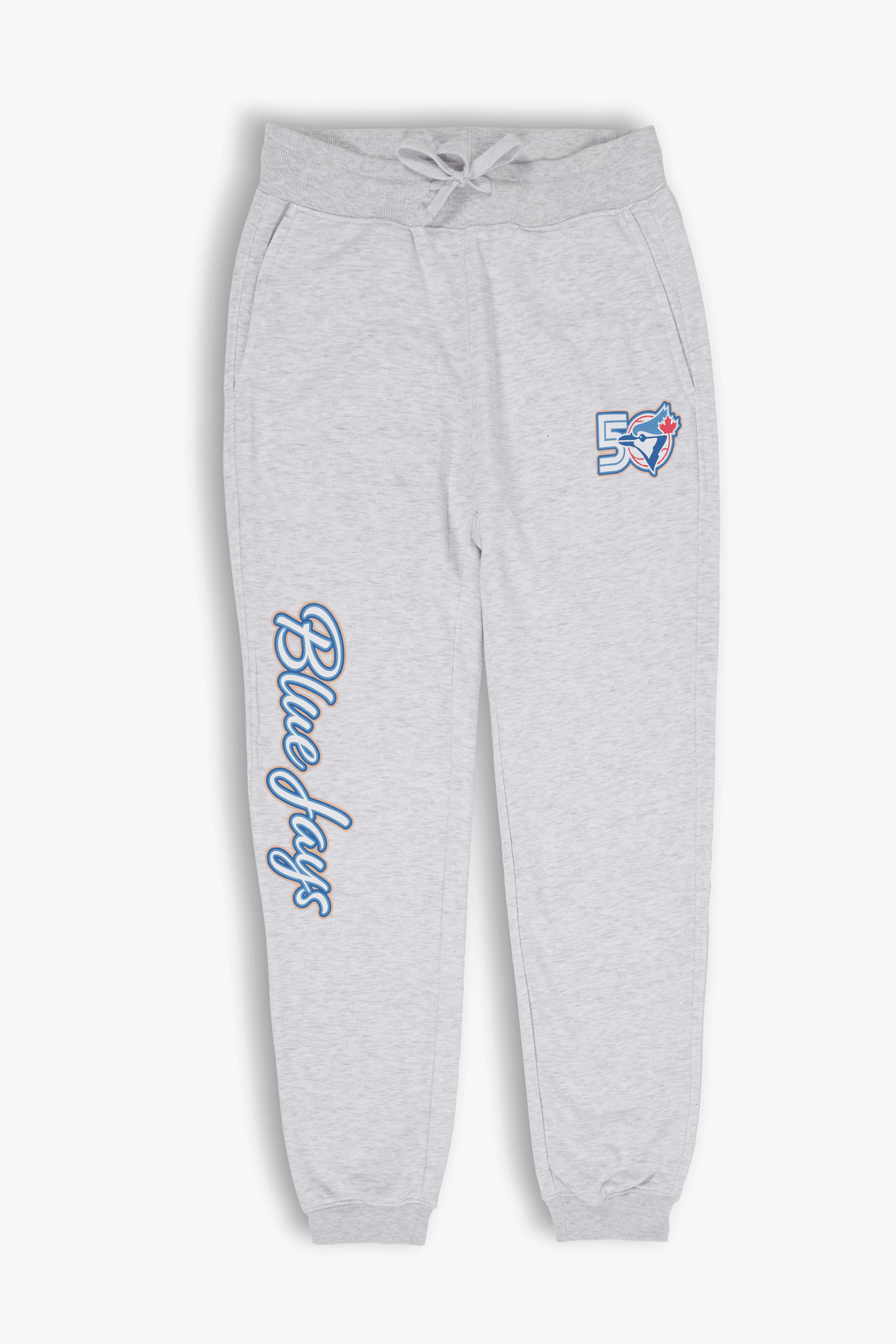MLB Toronto Blue Jays 50th Anniversary Men's Women's Black French Terry Jogger Sweatpants