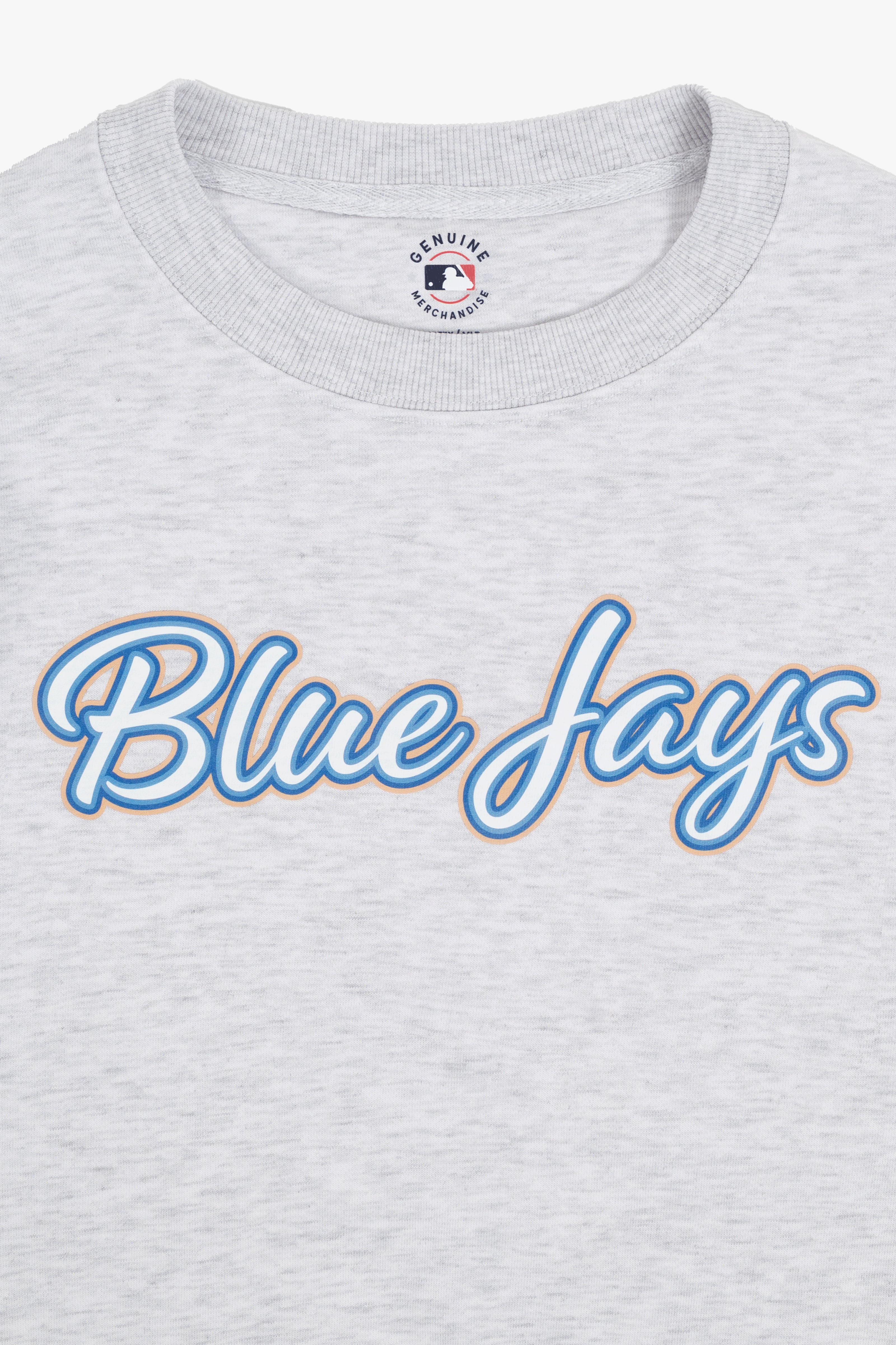 MLB Toronto Blue Jays 50th Anniversary Adult Crewneck Sweatshirt, Women's Men's Licensed Pullover in French Terry