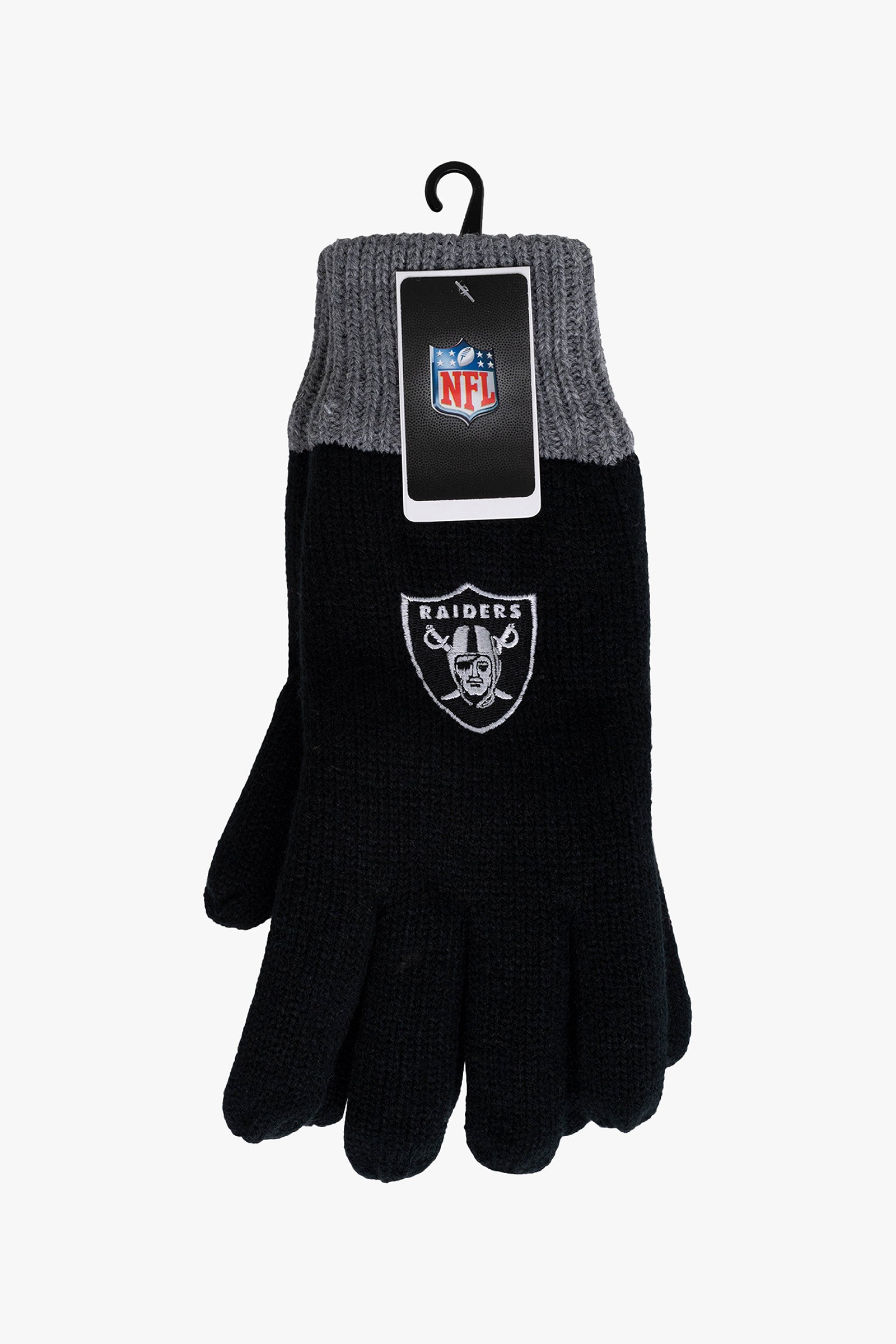 NFL Las Vegas Raiders Men's Lined Winter Cold Weather Gloves