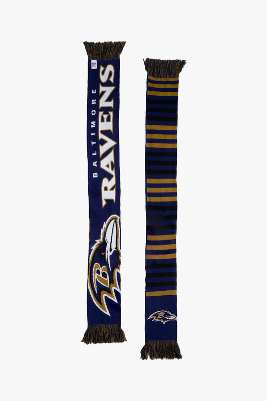 NFL Baltimore Ravens Unisex Winter Cold Weather Fan Scarf