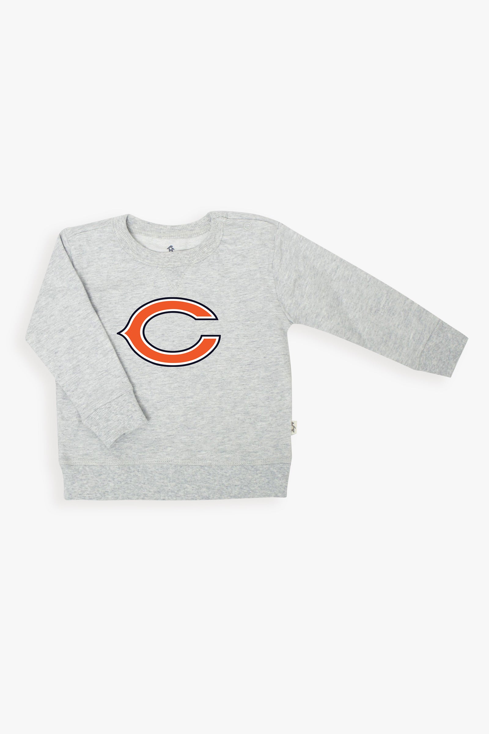 Gertex NFL Baby French Terry Crewneck Sweater in Grey