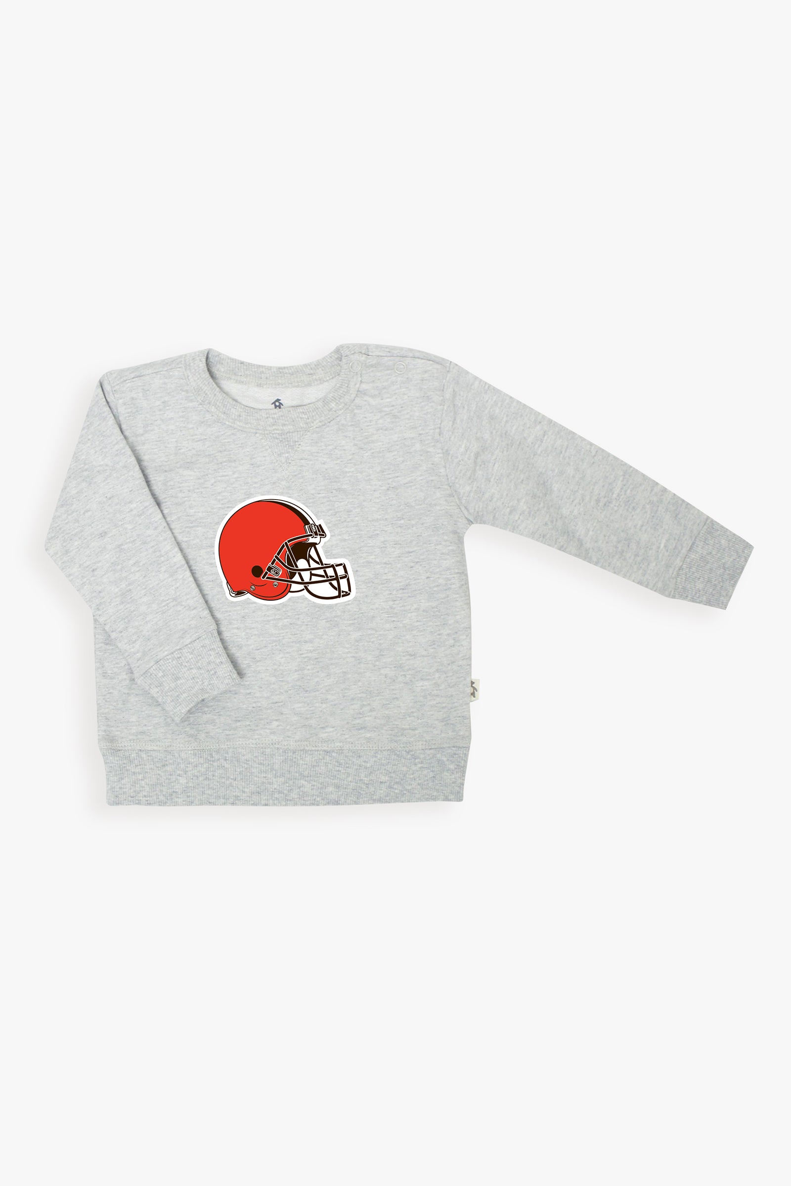 Gertex NFL Toddler French Terry Crewneck Sweater in Grey