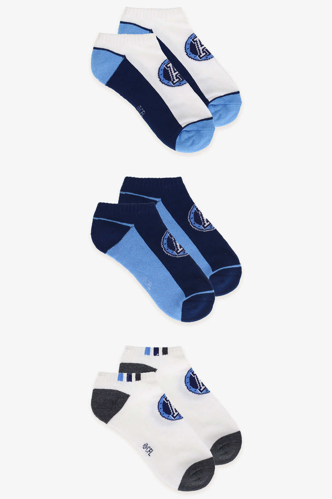 Gertex CFL Toronto Argonauts Men's 3-Pack No Show Ankle Socks