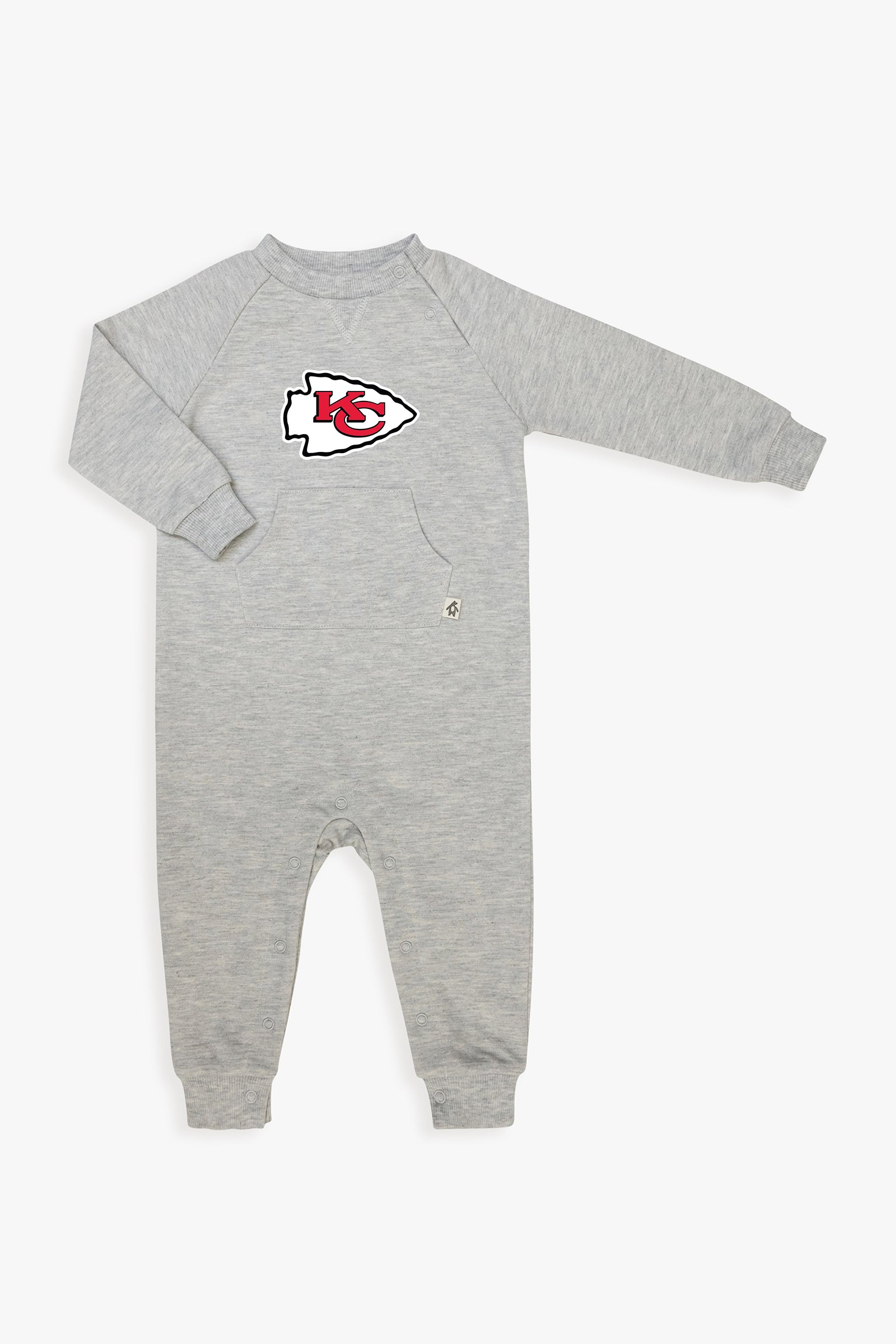 Gertex NFL Toddler French Terry Jumpsuit in Grey