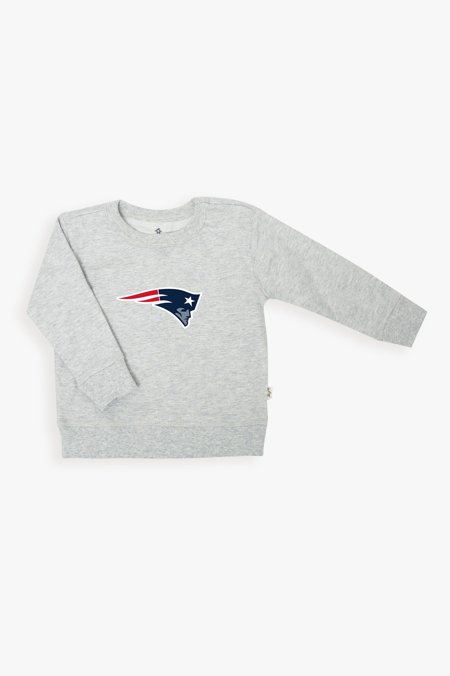 Gertex NFL Toddler French Terry Crewneck Sweater in Grey