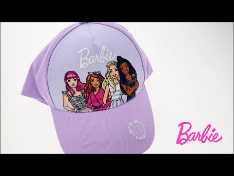 Barbie Youth Girls Baseball Cap Hat in Purple