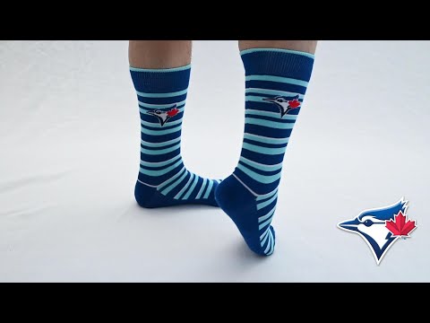 Gertex Men's MLB Toronto Blue Jays 2-Pack Dress Socks