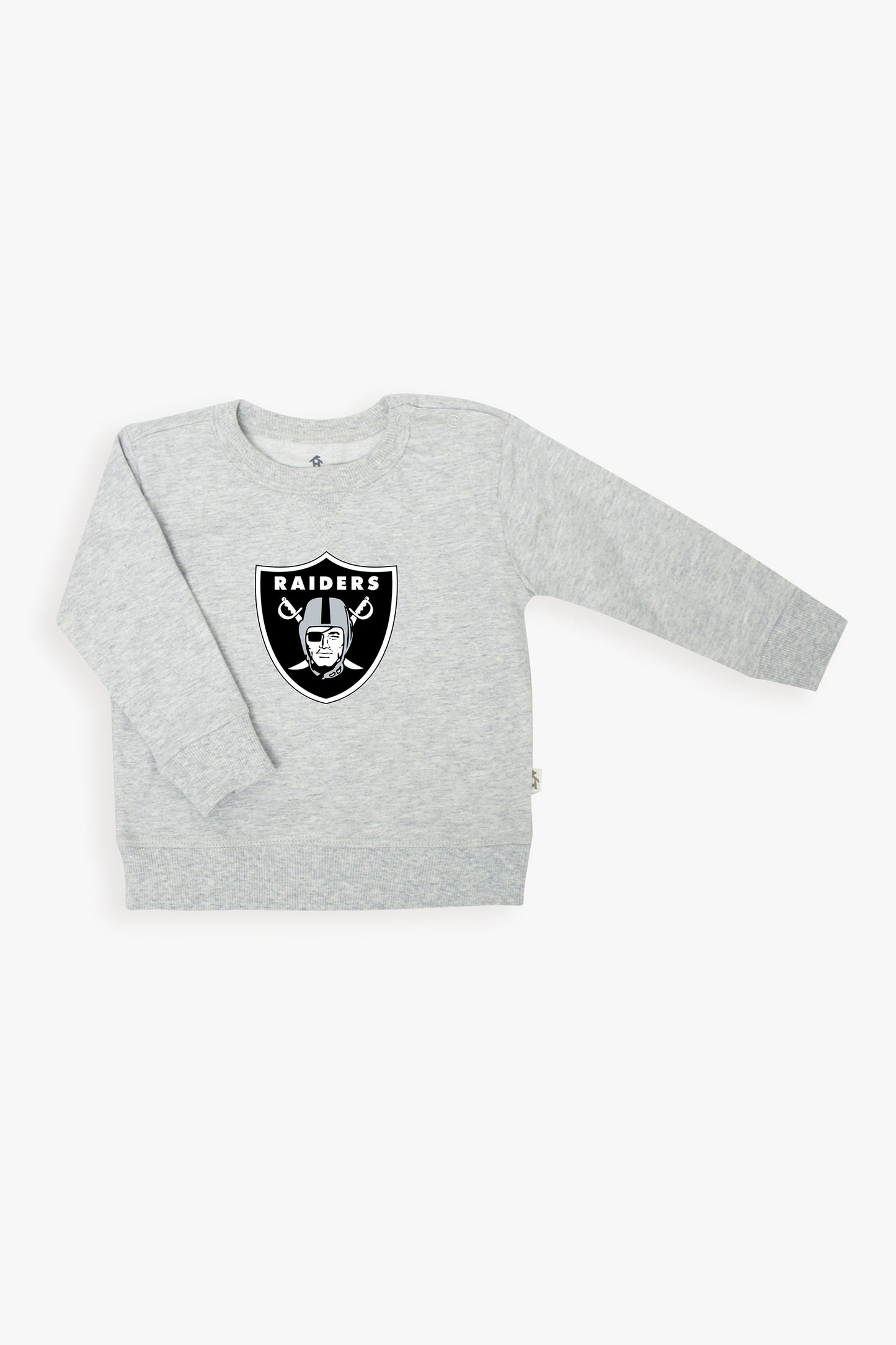 Gertex NFL Toddler French Terry Crewneck Sweater in Grey